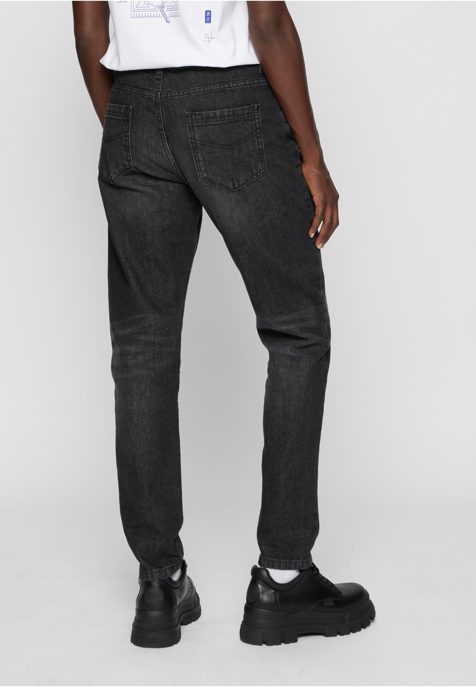 URBAN CLASSICS Bequeme Jeans »Urban Classics Damen Ladies Boyfriend Denim Pants«, (1 tlg.)