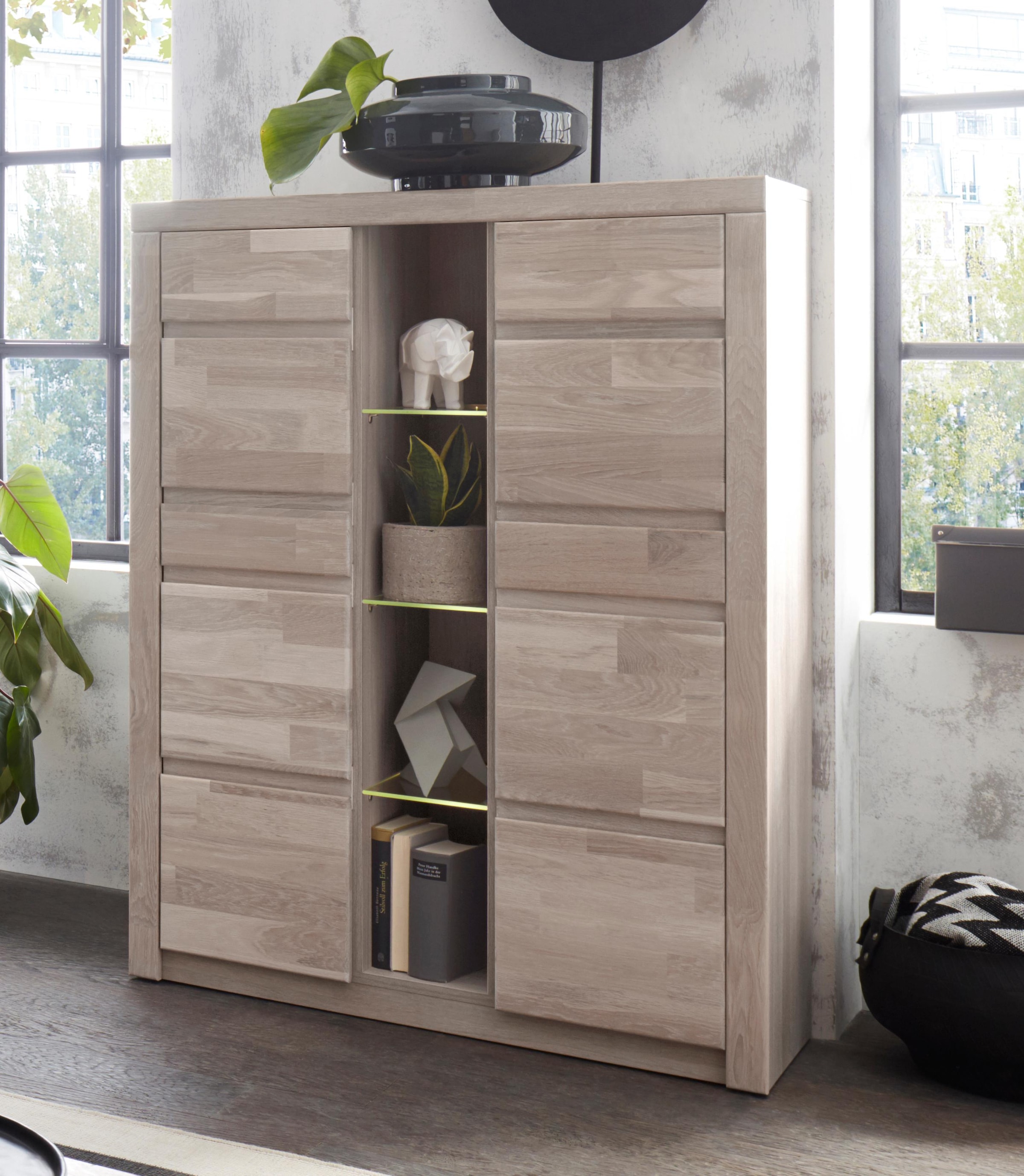 Home affaire Highboard »Silkeborg«, Breite 90 cm