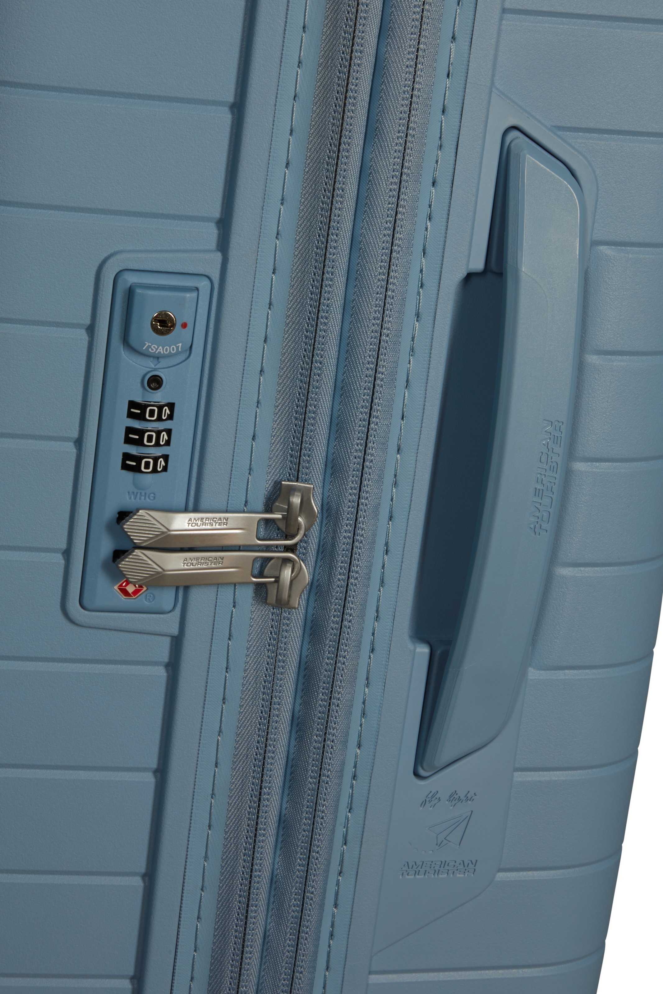 American Tourister® Hartschalen-Trolley »FASTFORWARD, verschiedene Größen und Farben«, 4 Rollen, Hartschalen-Koffer personalisierbar TSA-Schloss Volumenerweiterung
