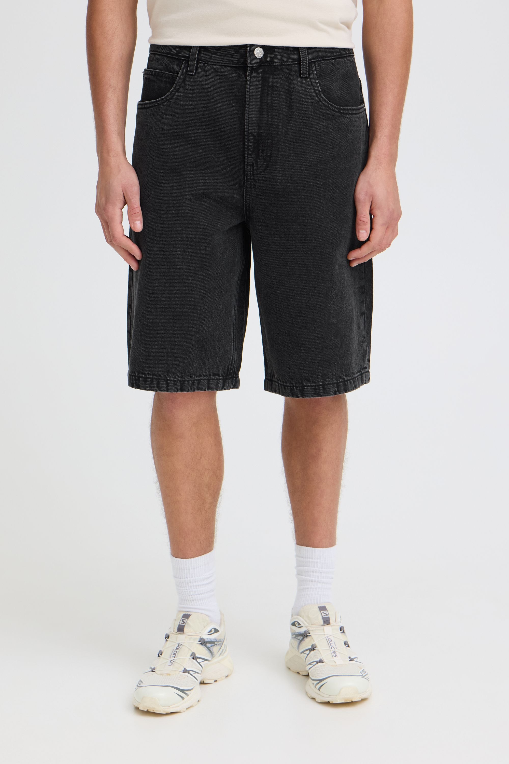 !Solid Jeansshorts »Shorts SDOmid Loose Fit«
