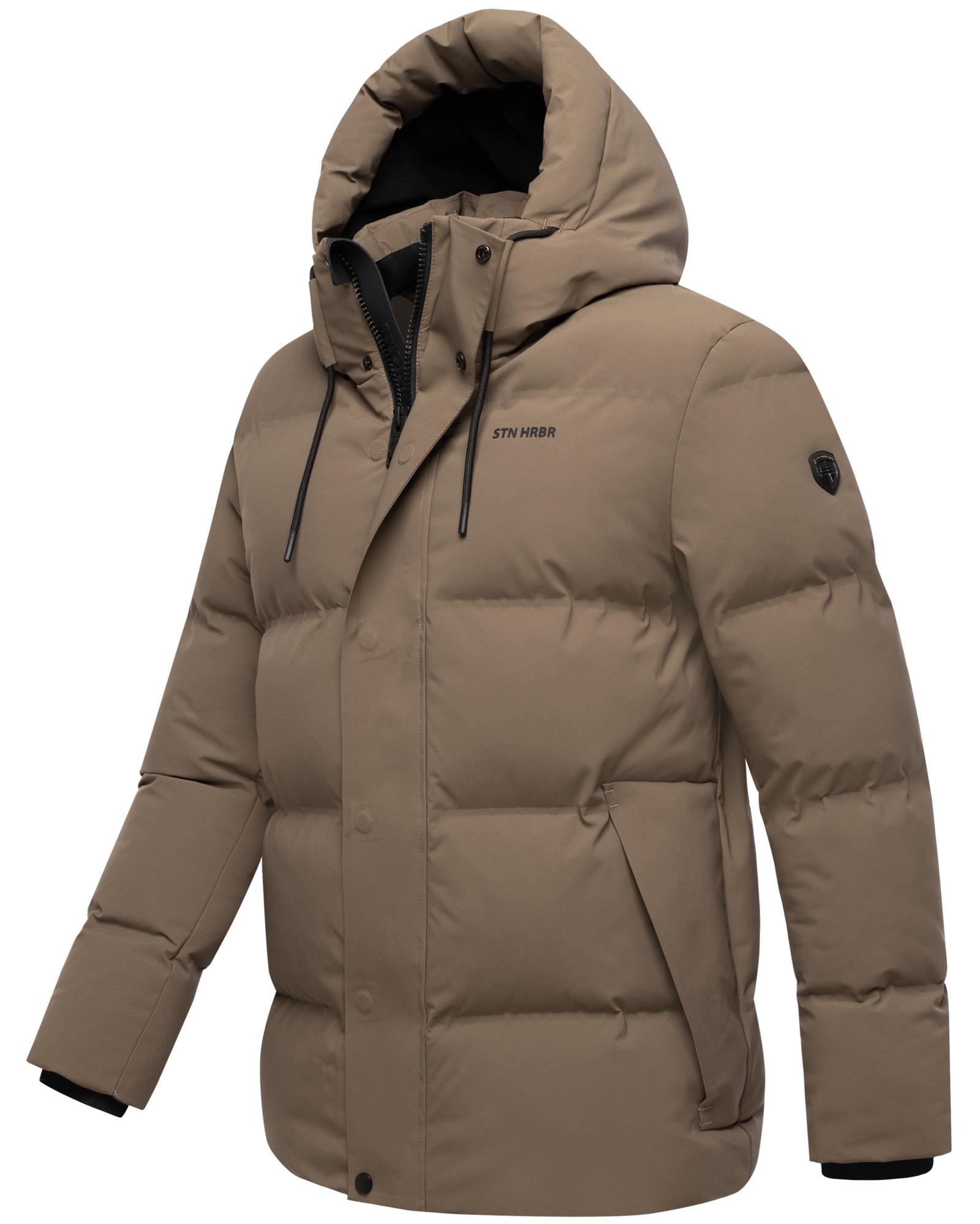 Stone Harbour Steppjacke »Taviaan XX«, mit Kapuze, Gesteppte Herren Jacke mit Kapuze