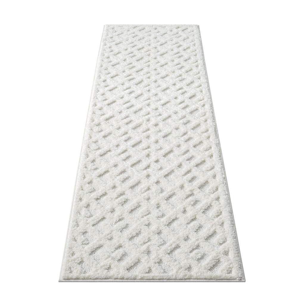 Carpet City Hochflor-Teppich "FOCUS737" rechteckig 20 mm Höhe Boho-Teppich, günstig online kaufen