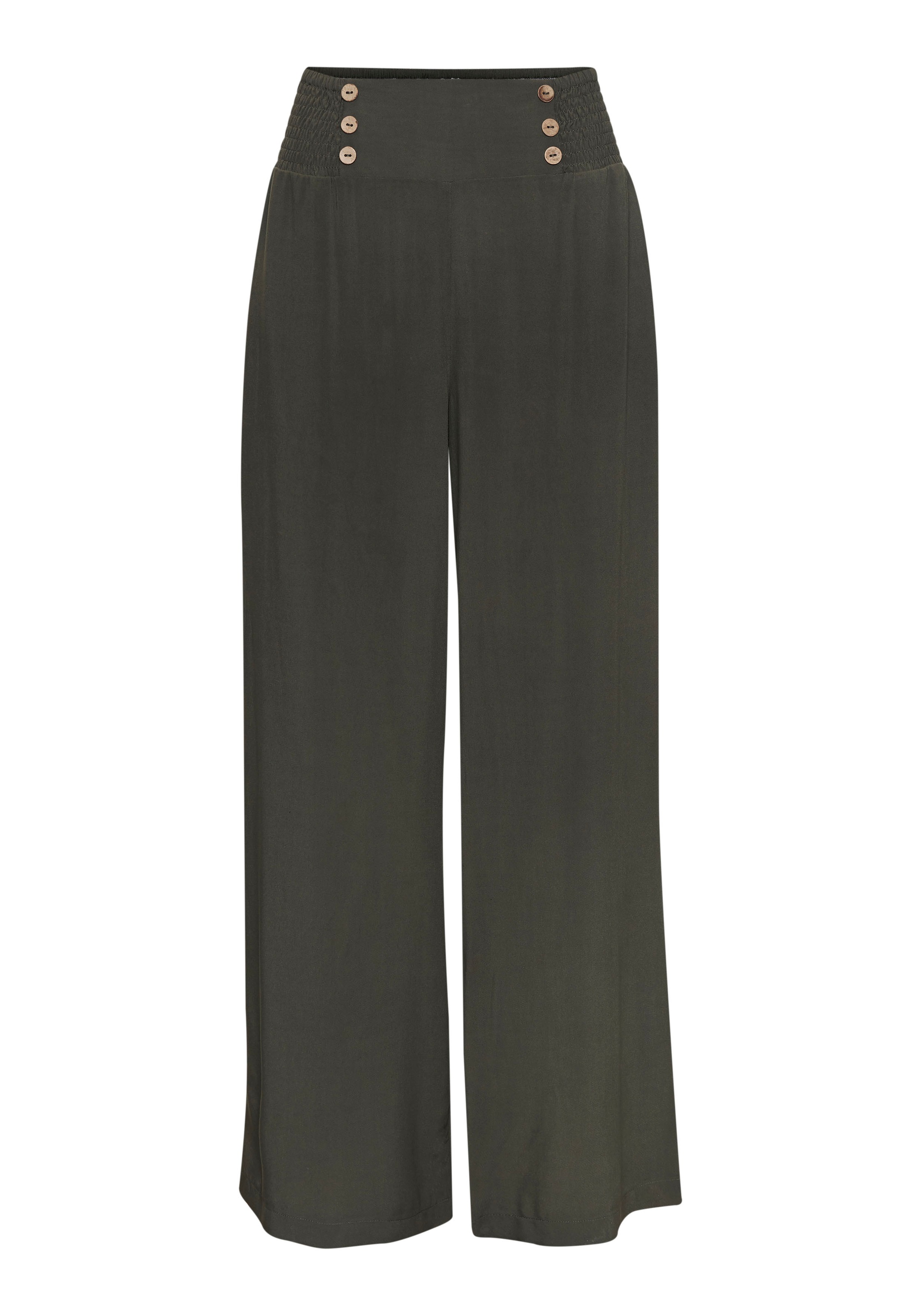 LASCANA Palazzohose, mit Taschen, Sommerhose, Wide-Leg günstig online kaufen