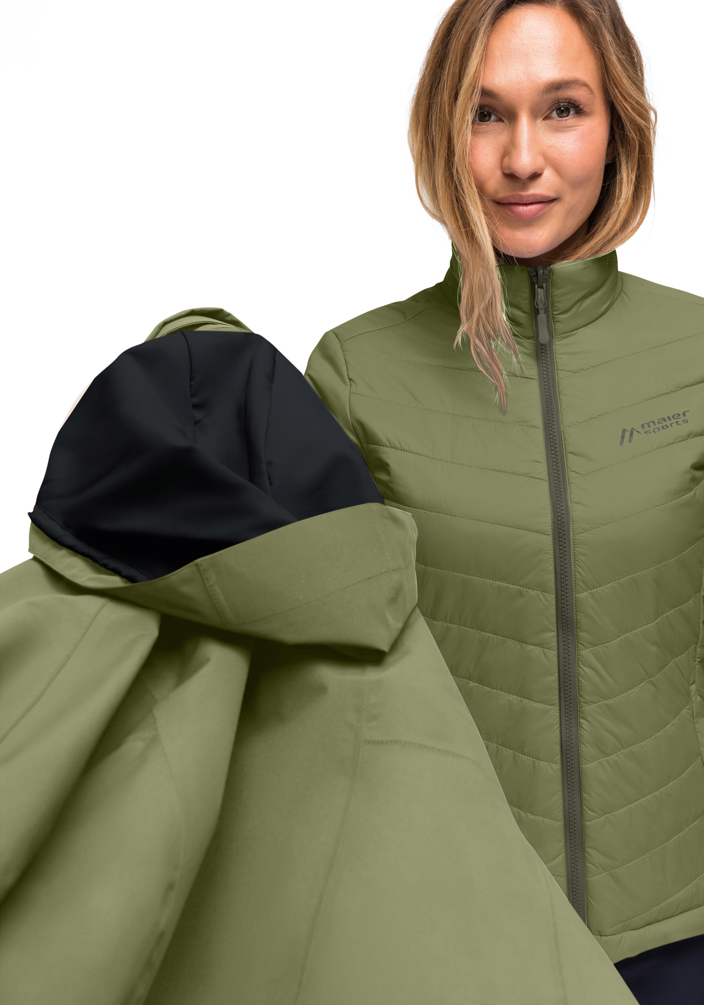 Maier Sports Funktionsjacke "Lisbon 3in1" Damen 3-in-1-Jacke, Outdoorjacke günstig online kaufen