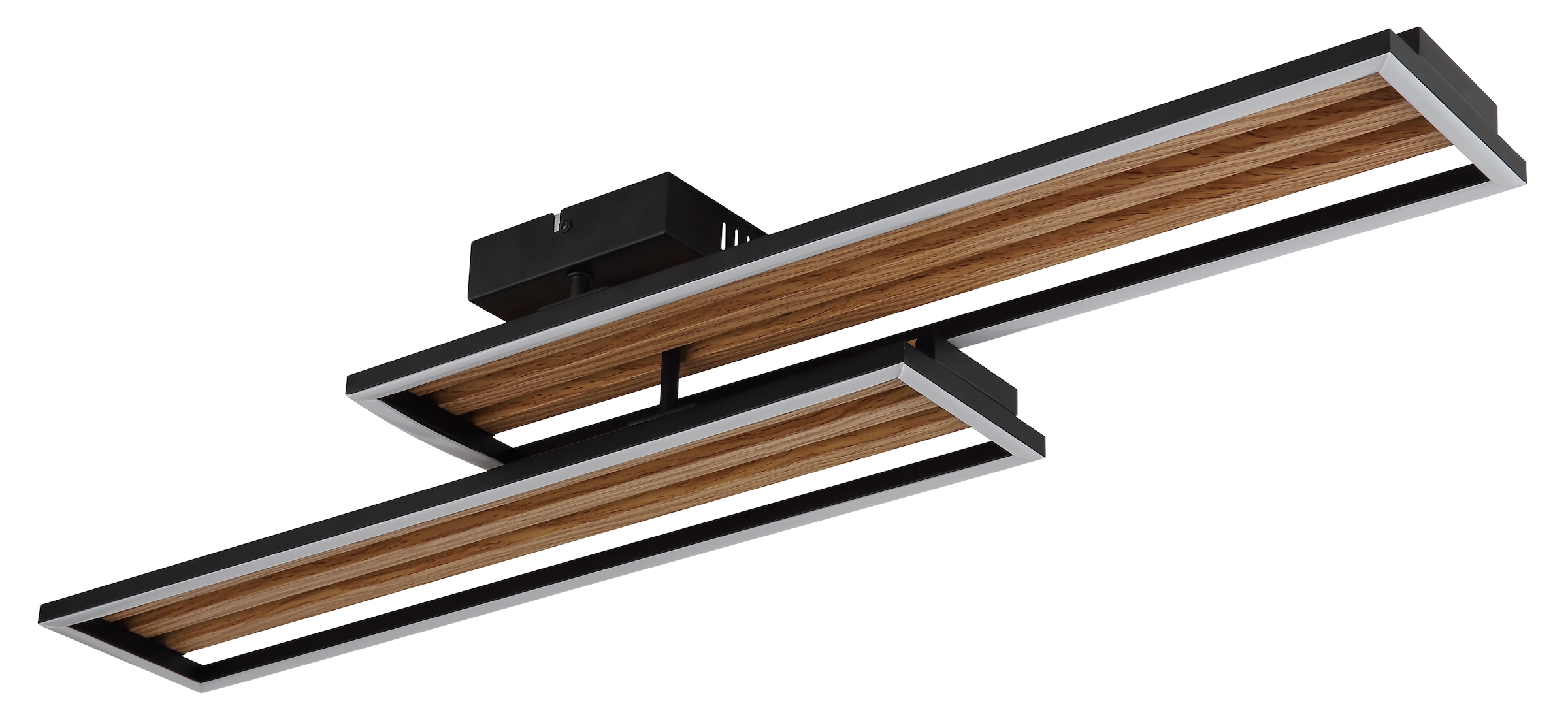 GLOBO LIGHTING Deckenleuchte »DAKARI I« LED-Modul 1 Stk. Warmweiß Deckenlampe Wohnzimmer-Leuchte Schlafzimmer-Leuchte Flur Küche