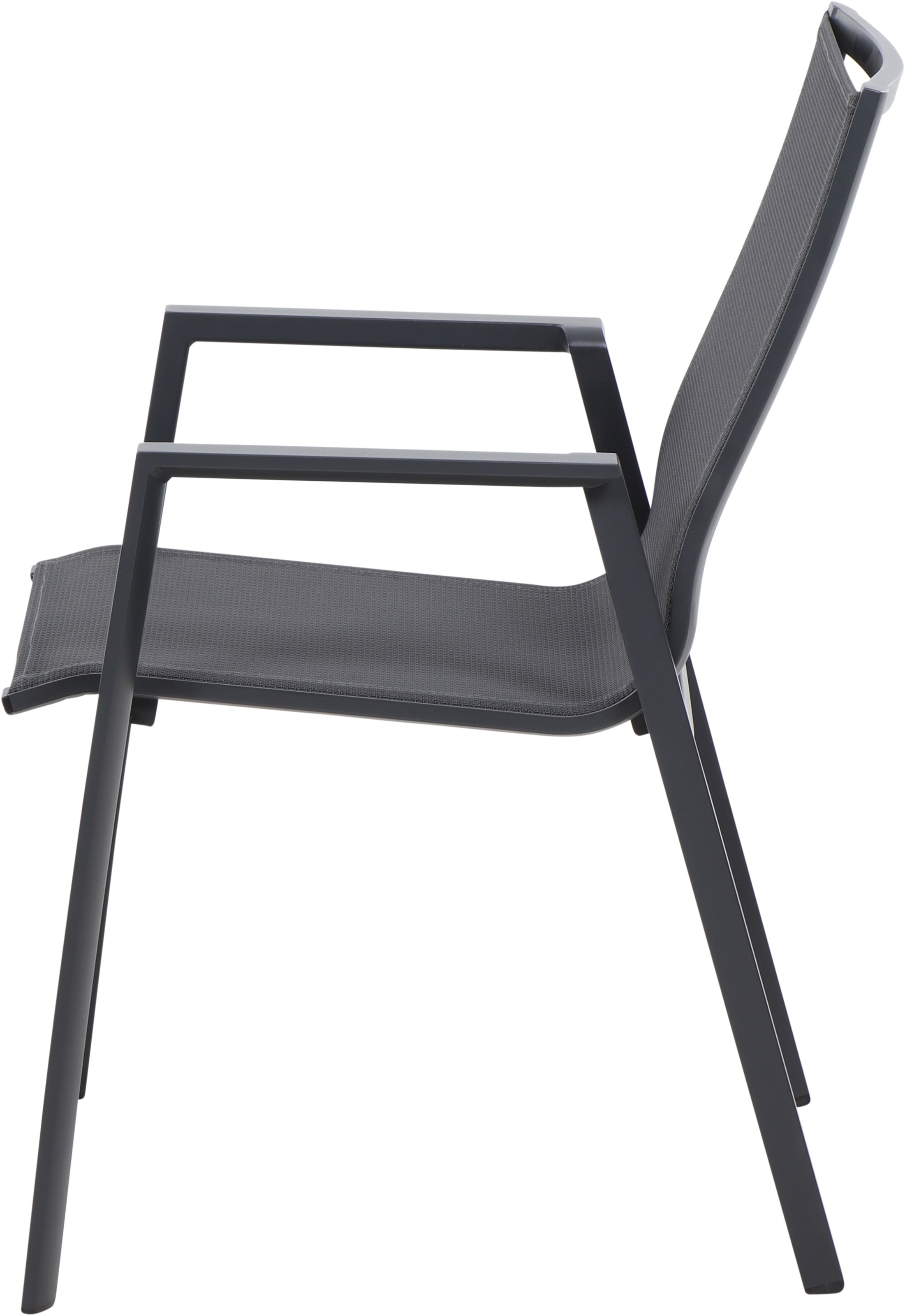 Siena Garden Gartensessel »RENO Stapelsessel« Gestell aus Aluminium, Ranotex® Bezug