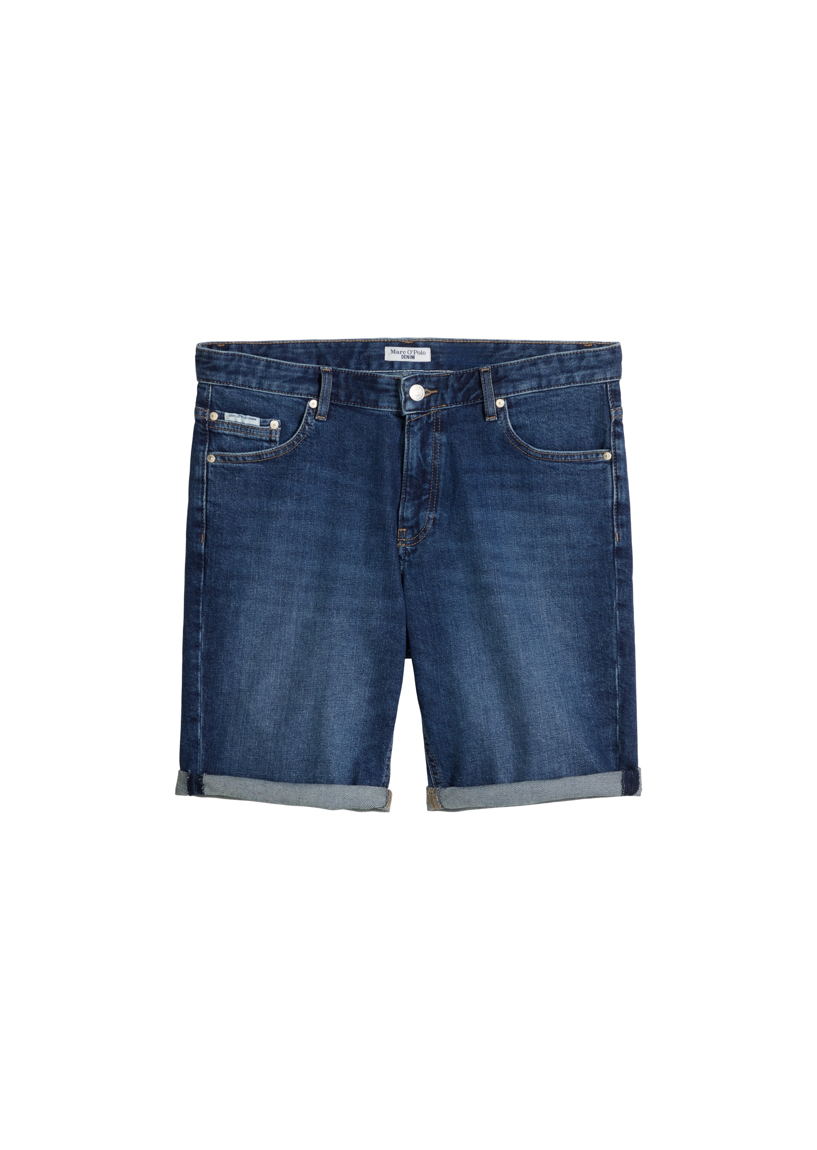Marc OPolo DENIM Jeansshorts "Model Mats tapered fit aus Bio-Baumwoll-Mix" günstig online kaufen