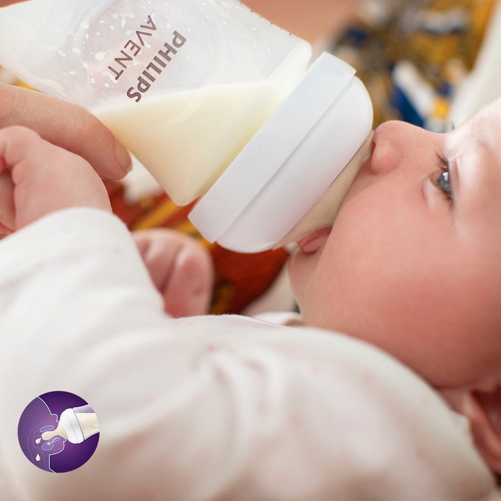 Philips AVENT Babyflasche »Natural Response SCY903/03«, 3 Stück, 260ml, ab  dem 1. Monat bestellen | BAUR