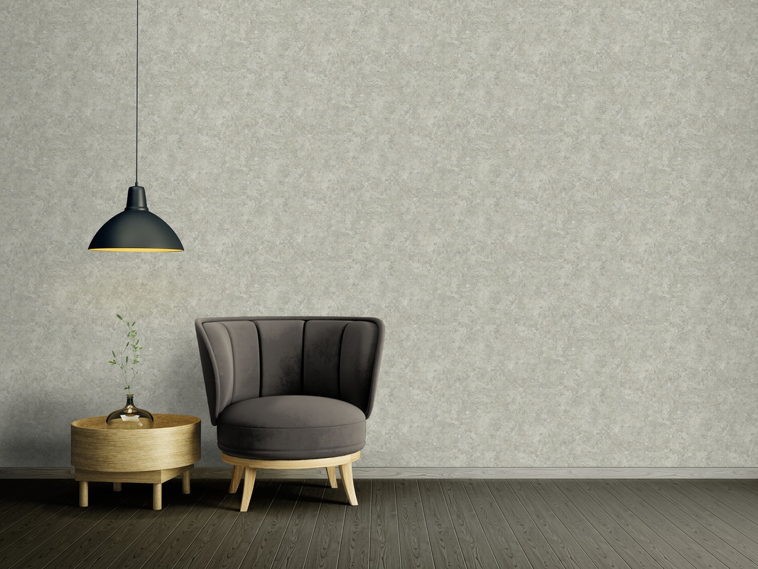 living walls Vliestapete "Stories of Life Vintage Mustertapete Grau Grün Vliestapete" Motiv geometrisch grafisch aufgeschäumt Loft-Style Tapete für Wohnzimmer und Büro Tapeten Wohnzimmer modern