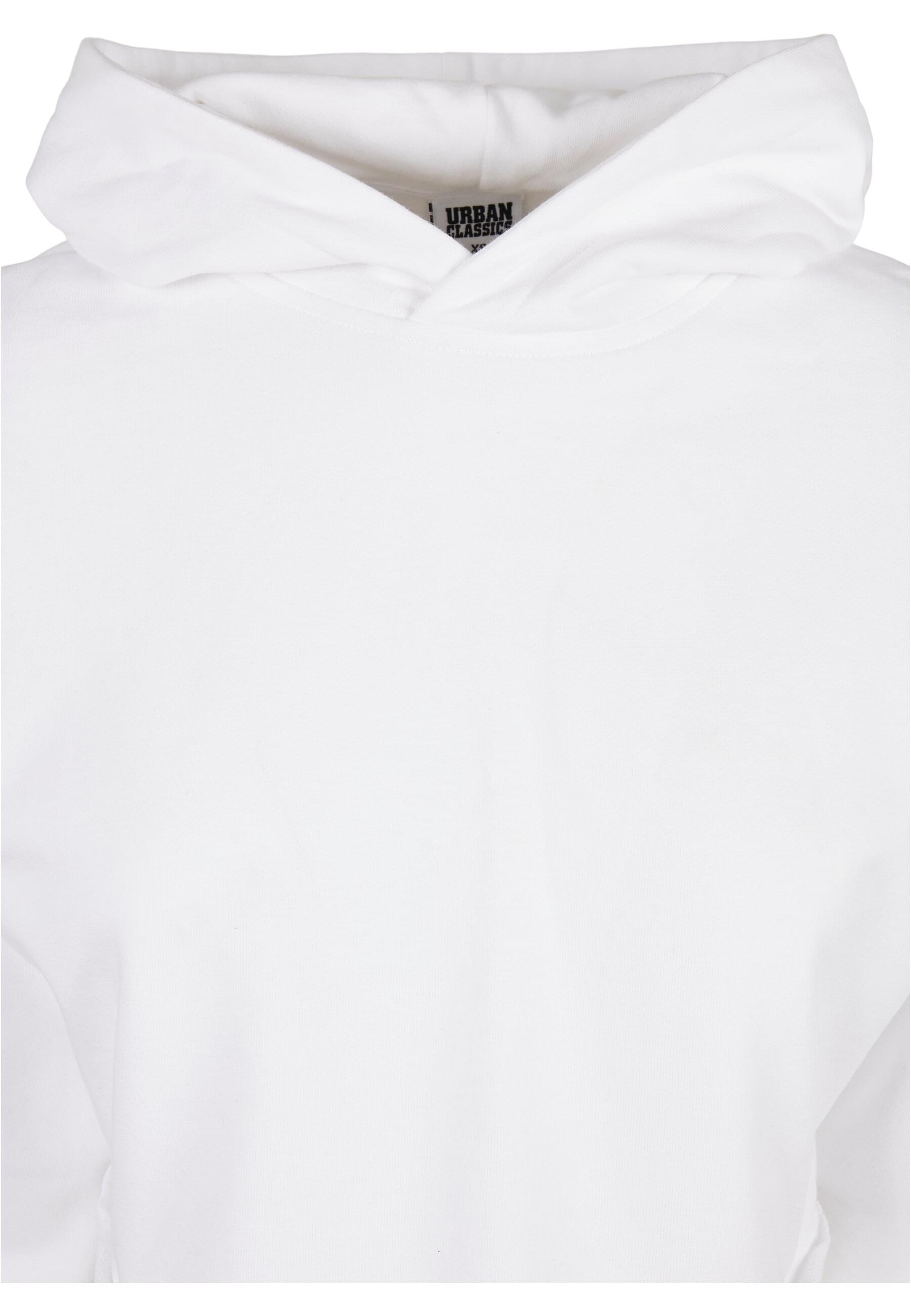 URBAN CLASSICS Rundhalspullover »Urban Classics Damen Ladies Oversized Cropped Hoody«, (1 tlg.)