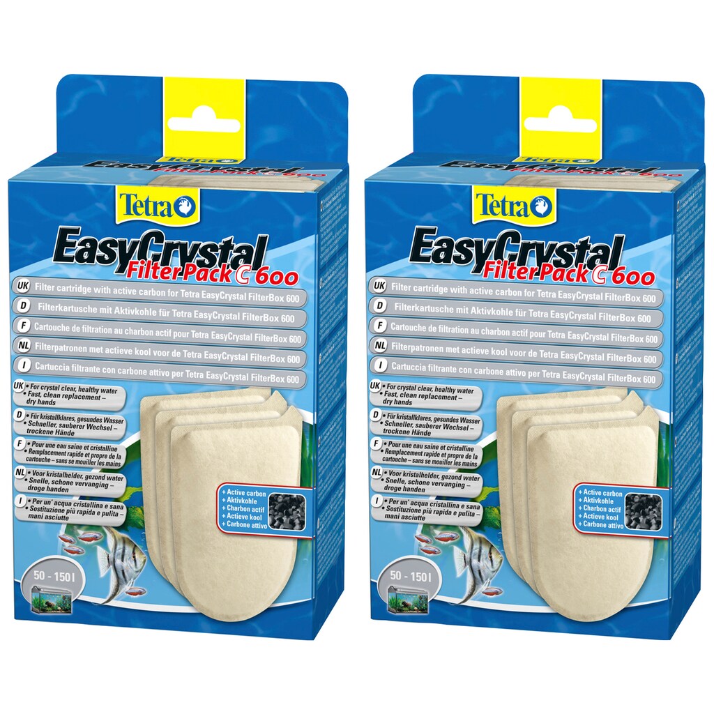 Tetra Ersatzfilter »Tetra Easy Crystal Filter Pack 600«