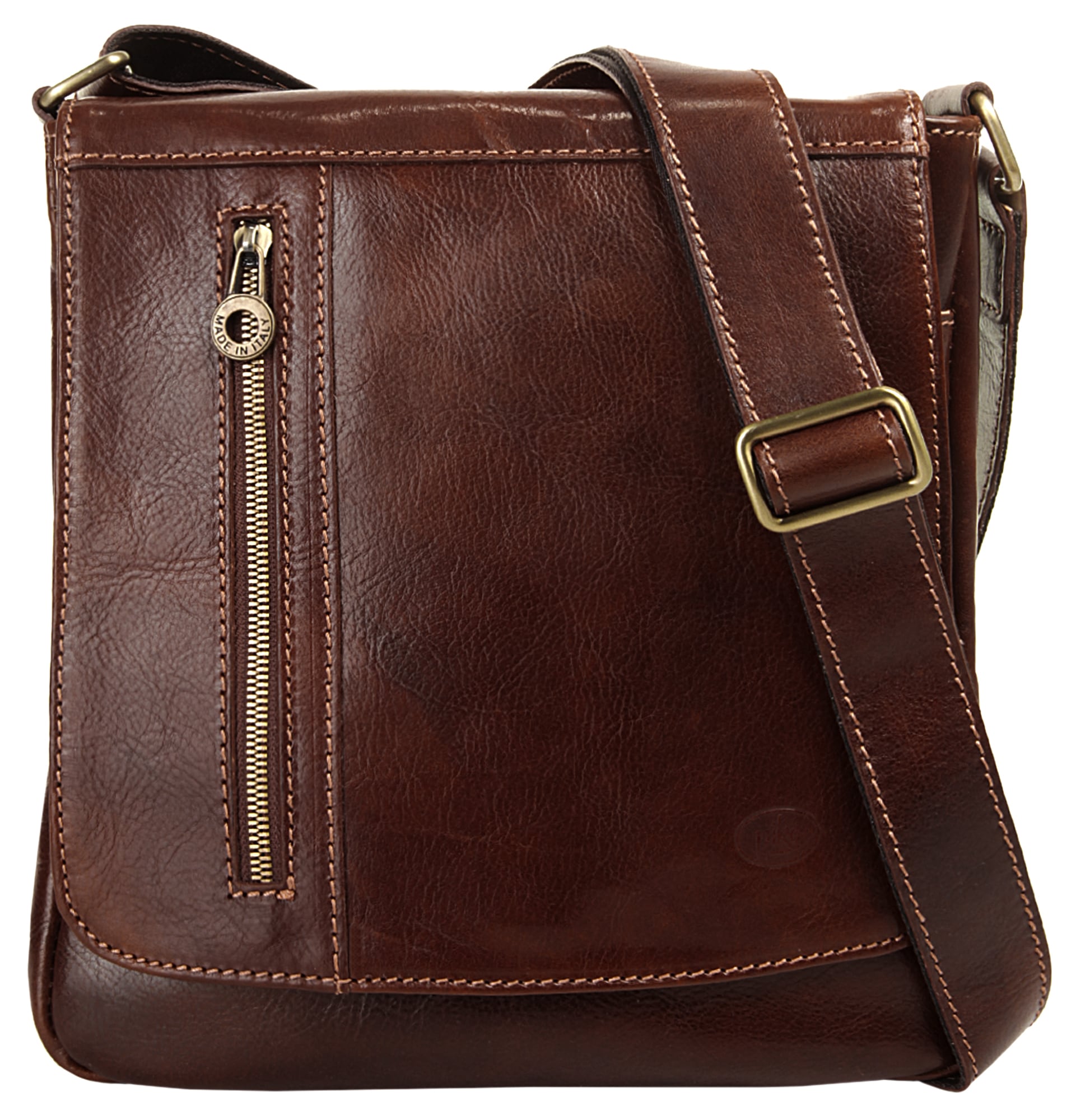 Piké Umhängetasche echt Leder, Made in Italy günstig online kaufen