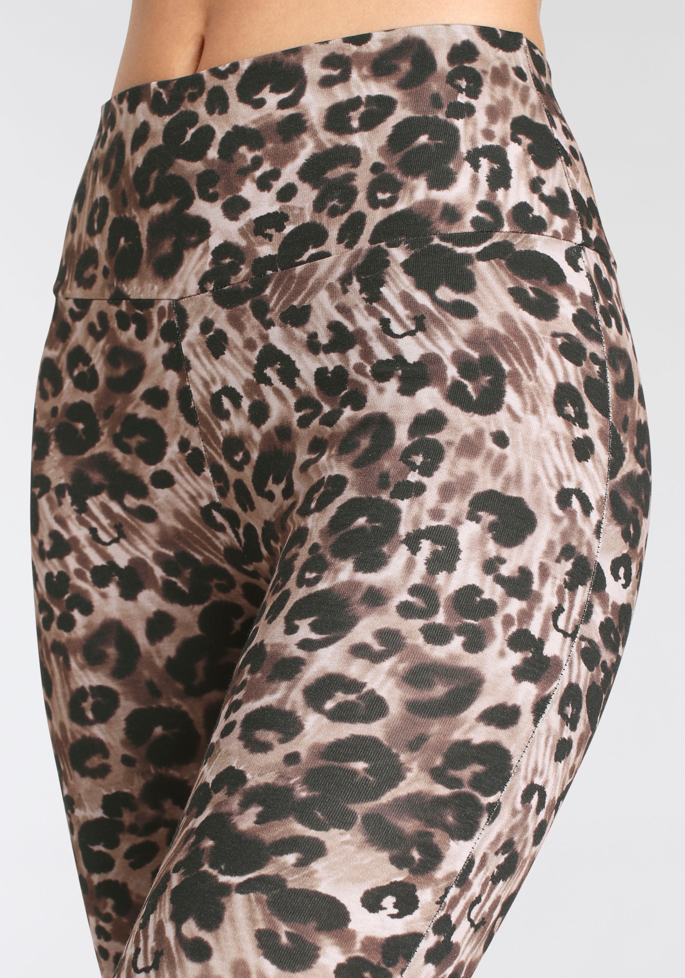 H.I.S Leggings, mit Leoprint, Loungewear