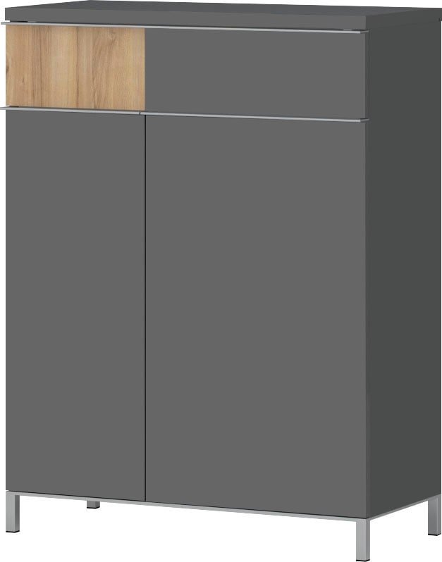 Places of Style Schuhschrank "Onyx", (H/B/T): 101/76/35,2cm), UV lackiert, günstig online kaufen