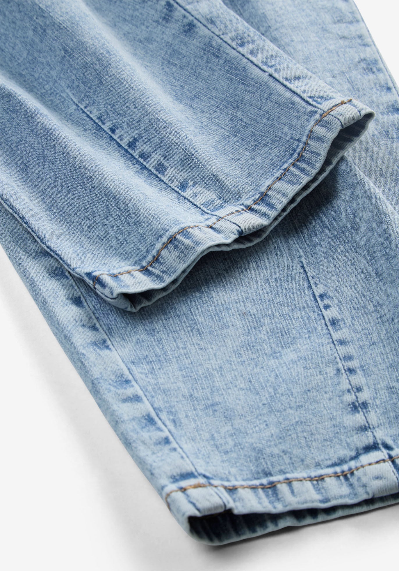 bonprix Loose-fit-Jeans 1 Barrel-Form, mit Gummibund, mit Elasthan-Anteil