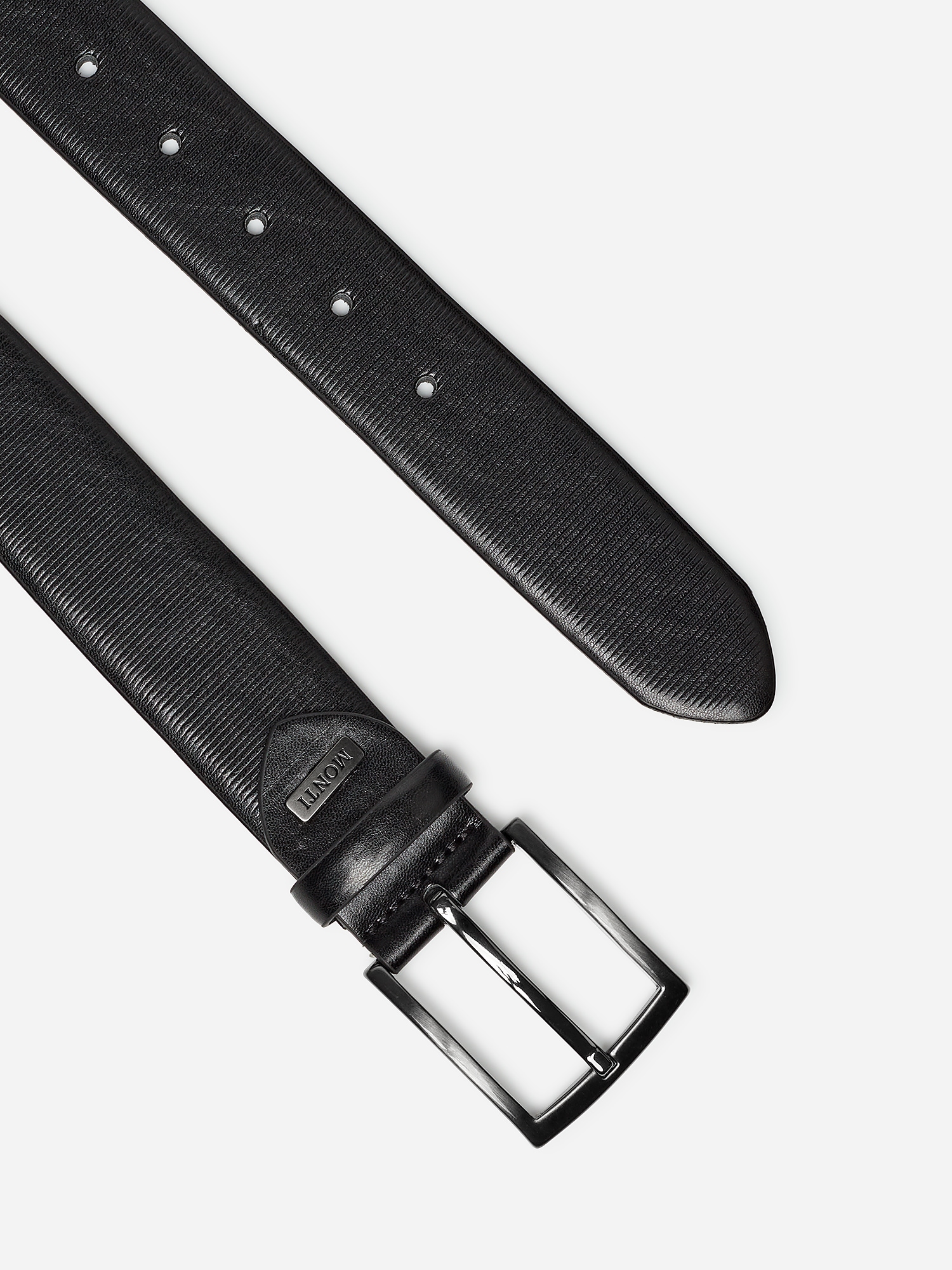 Thumbnail - MONTI Ledergürtel "SALZBURG" mit silberfarbener Schließe