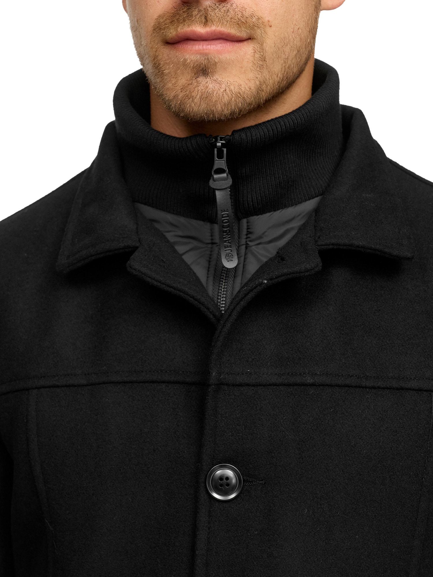 Indicode Wolljacke »INLunik« ohne Kapuze