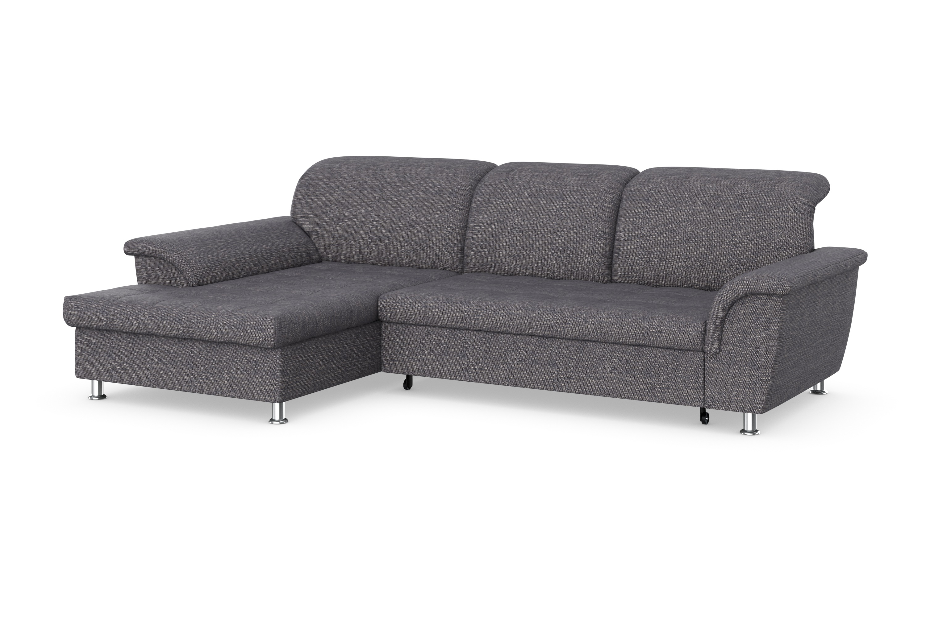 Thumbnail - DOMO collection Ecksofa Franzi, wahlweise mit Bettfunktion, Bettkasten und Kopfteilverstellung
