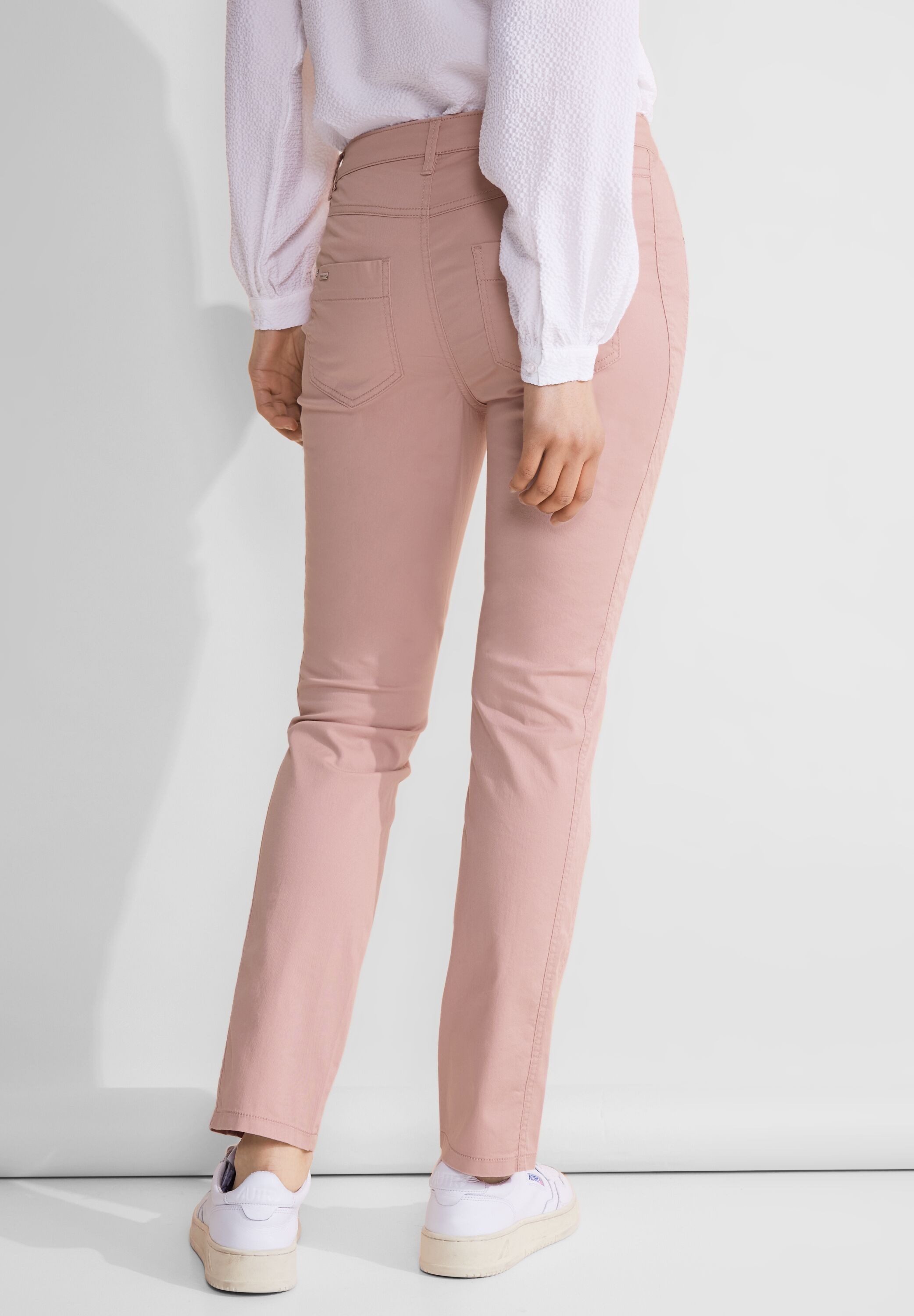 STREET ONE Stoffhose, Middle Waist günstig online kaufen