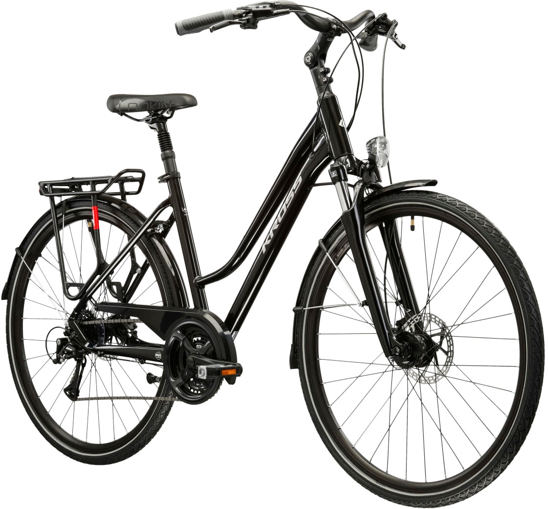 Kross Trekkingrad »Trans 4.0«, 24 Gang, Shimano, ACERA M3020 Schaltwerk, Kettenschaltung
