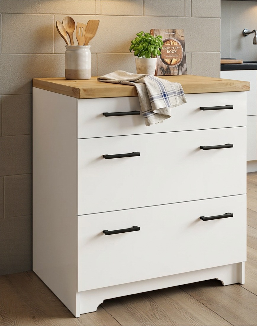 Home affaire Unterschrank "Meliss" aus massiver Kiefer, Breite 80 cm, Soft- günstig online kaufen