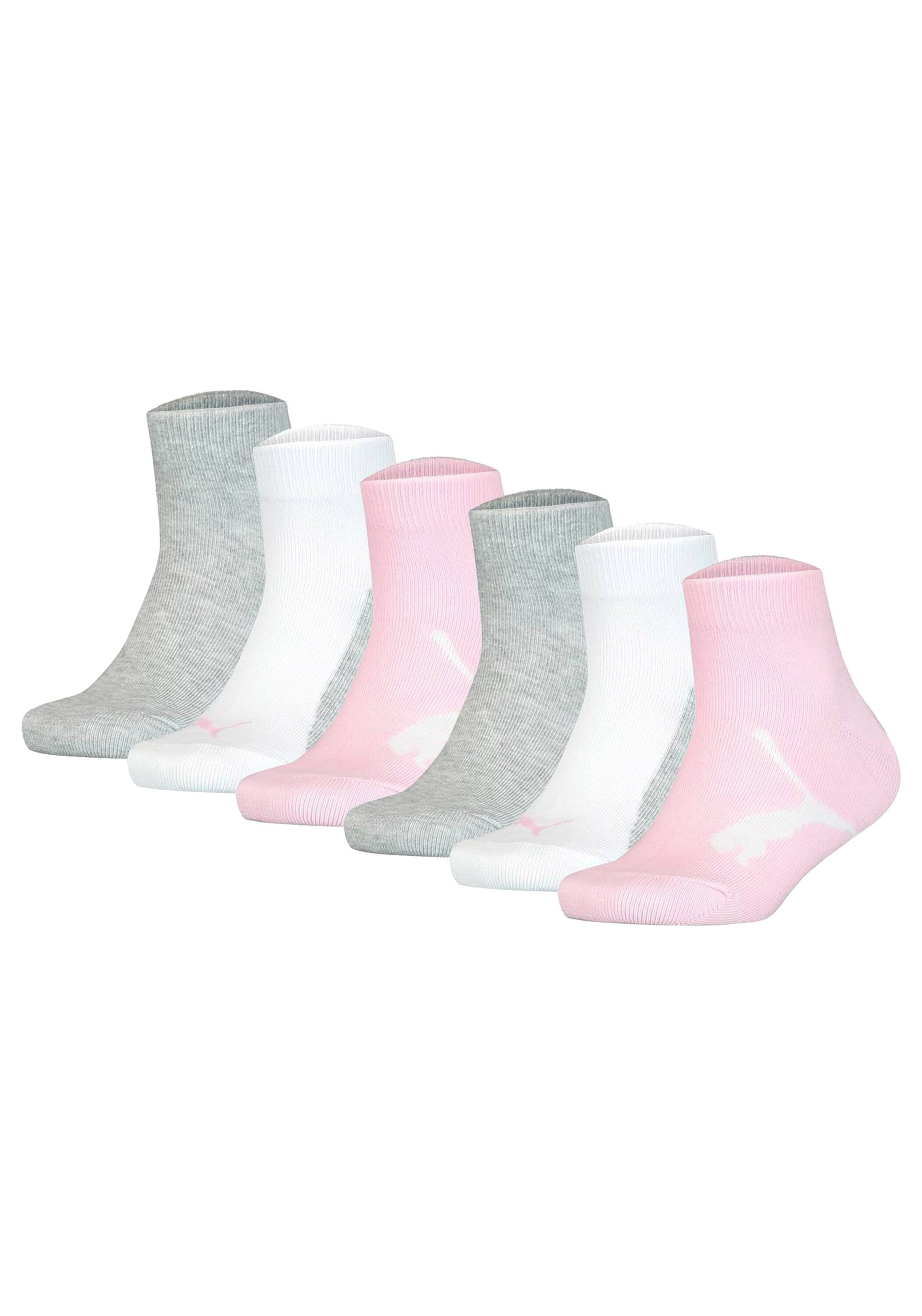 PUMA Socken "Socken Kids BTW Quarter 6er Pack"