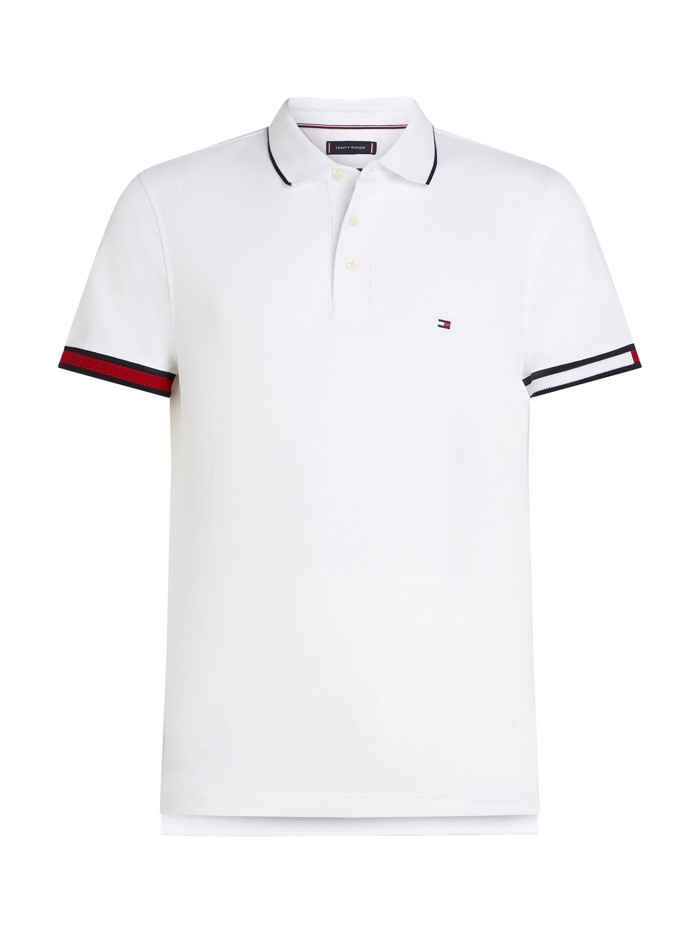 Tommy Hilfiger Poloshirt »FLAG CUFF SLIM FIT POLO«
