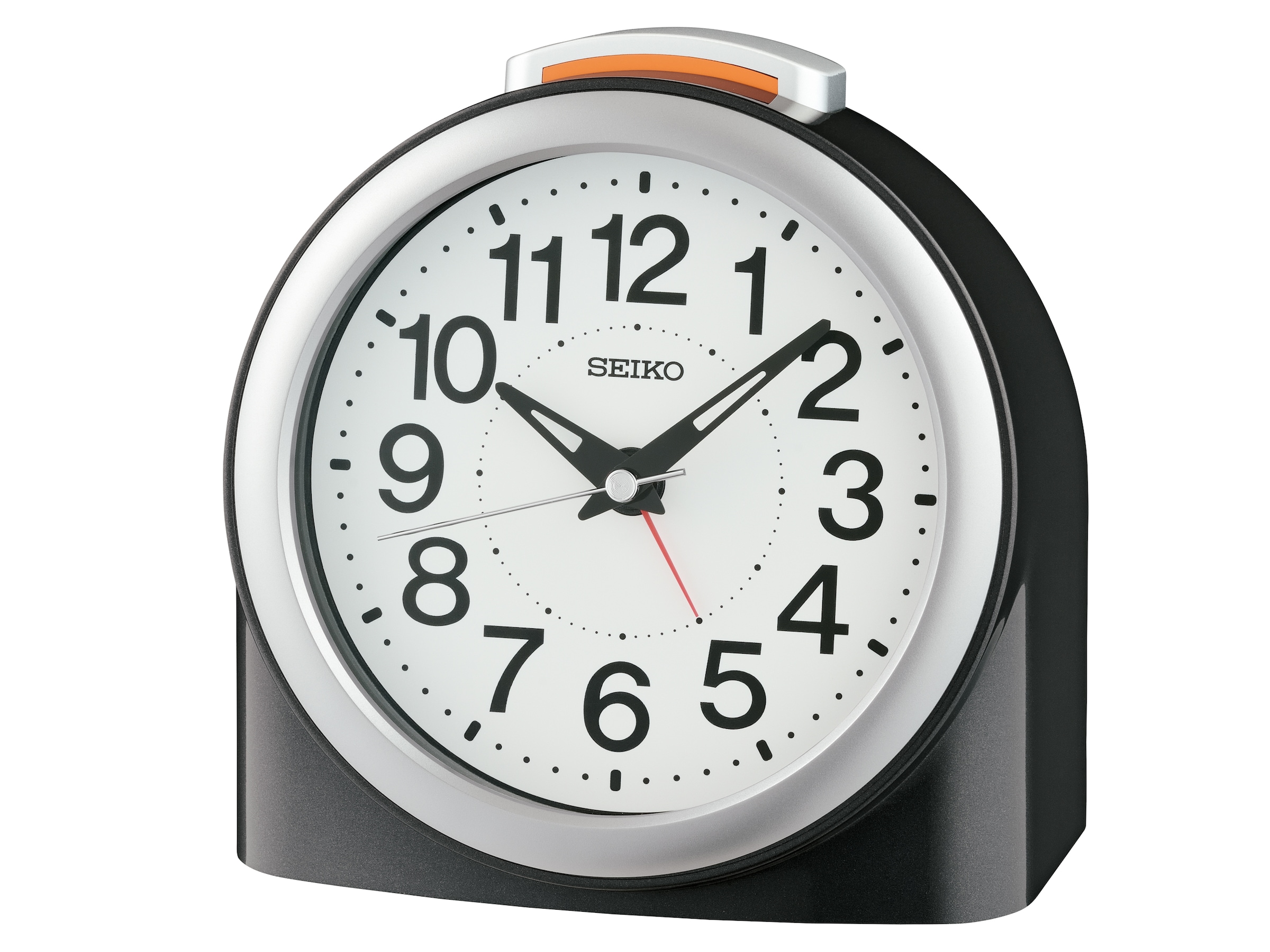 Seiko Quarzwecker Wecker, Beleuchtung, Schlafzimmer, durchlaufende Sekunde, Piepalarm
