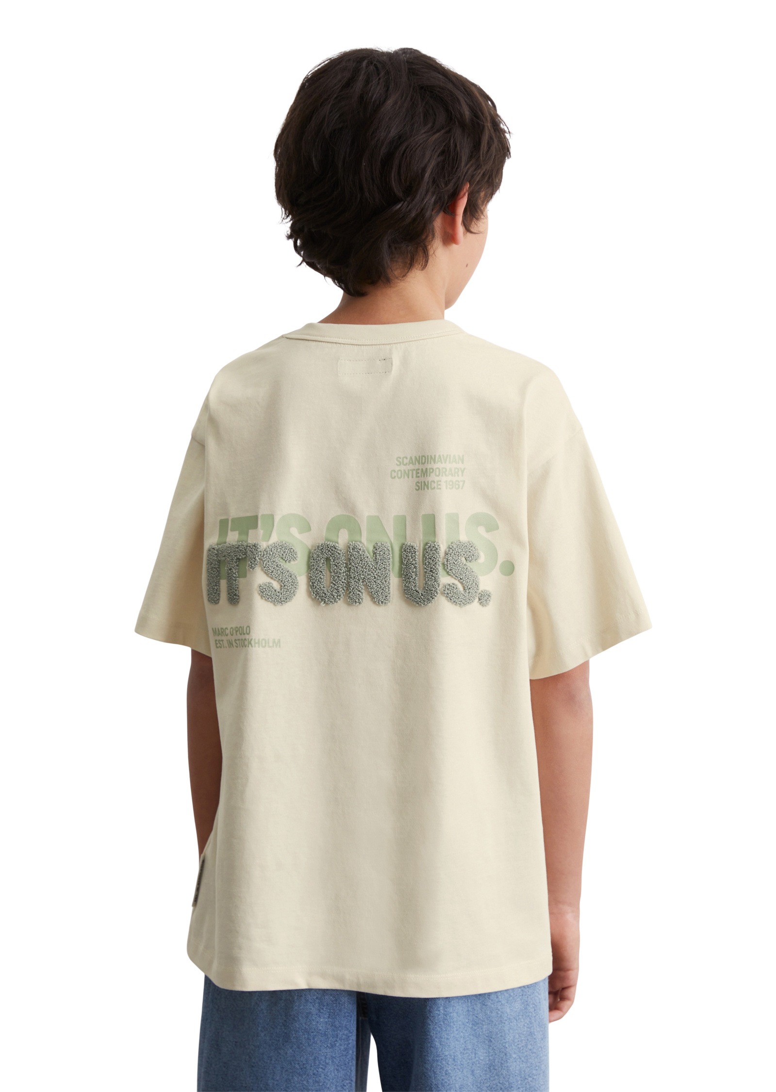 Marc O'Polo T-Shirt »mit Statement-Print«