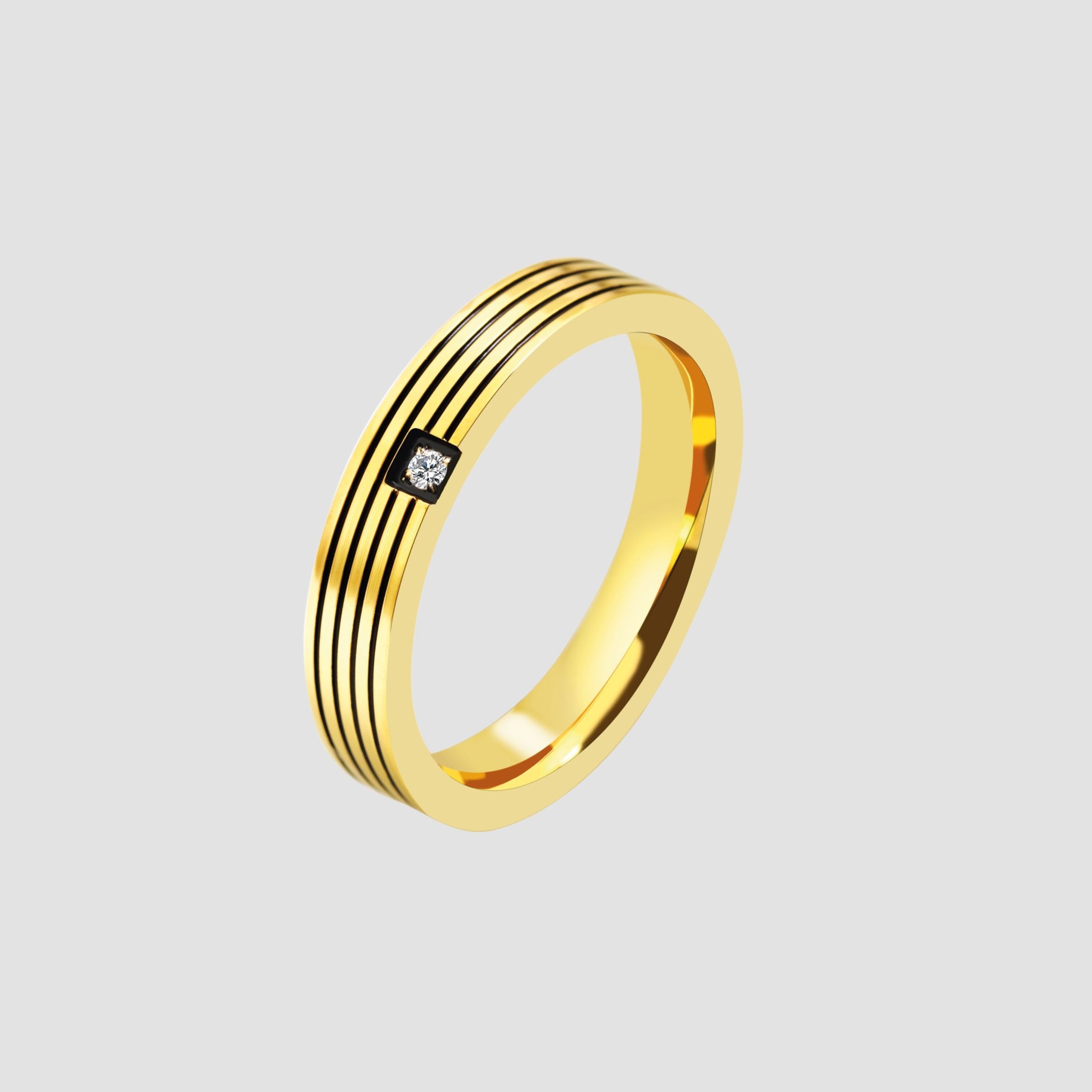 Adelia´s Fingerring »Damen Ring aus Edelstahl«