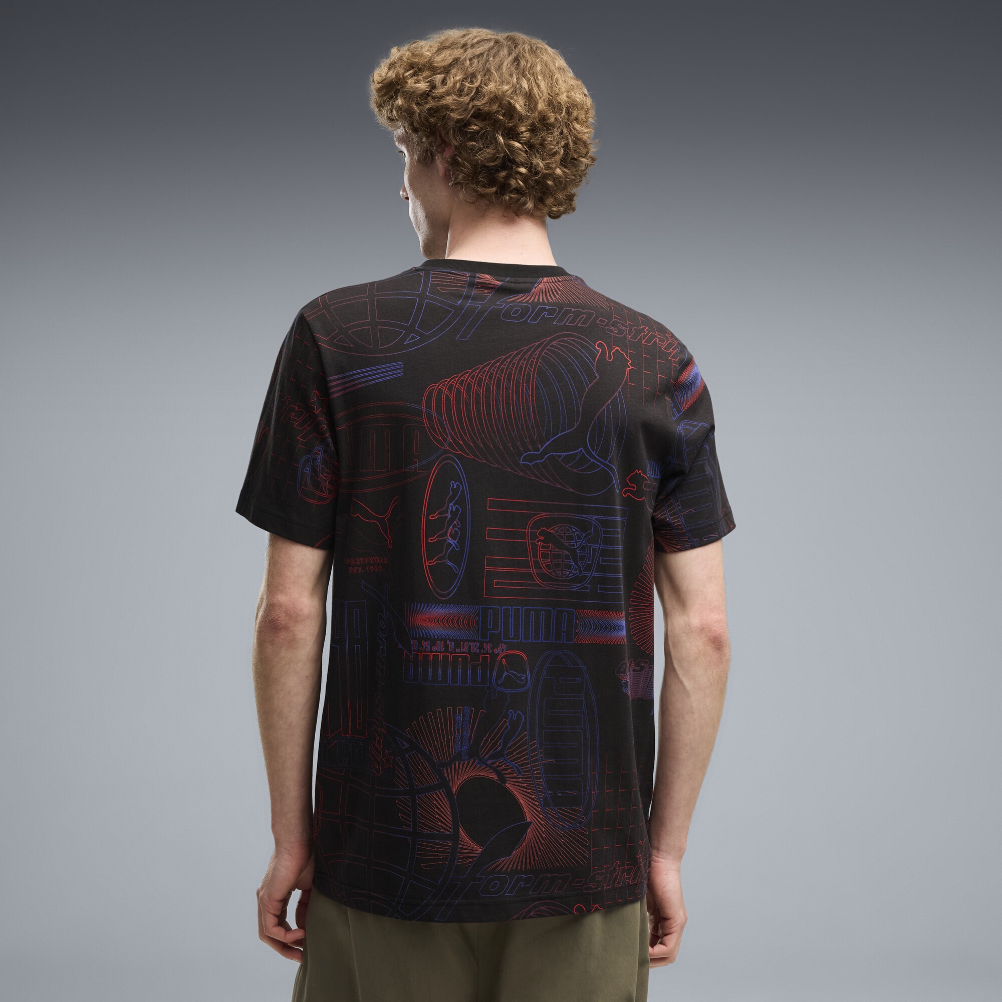PUMA T-Shirt »Essentials Printed Graphic T-Shirt Herren«