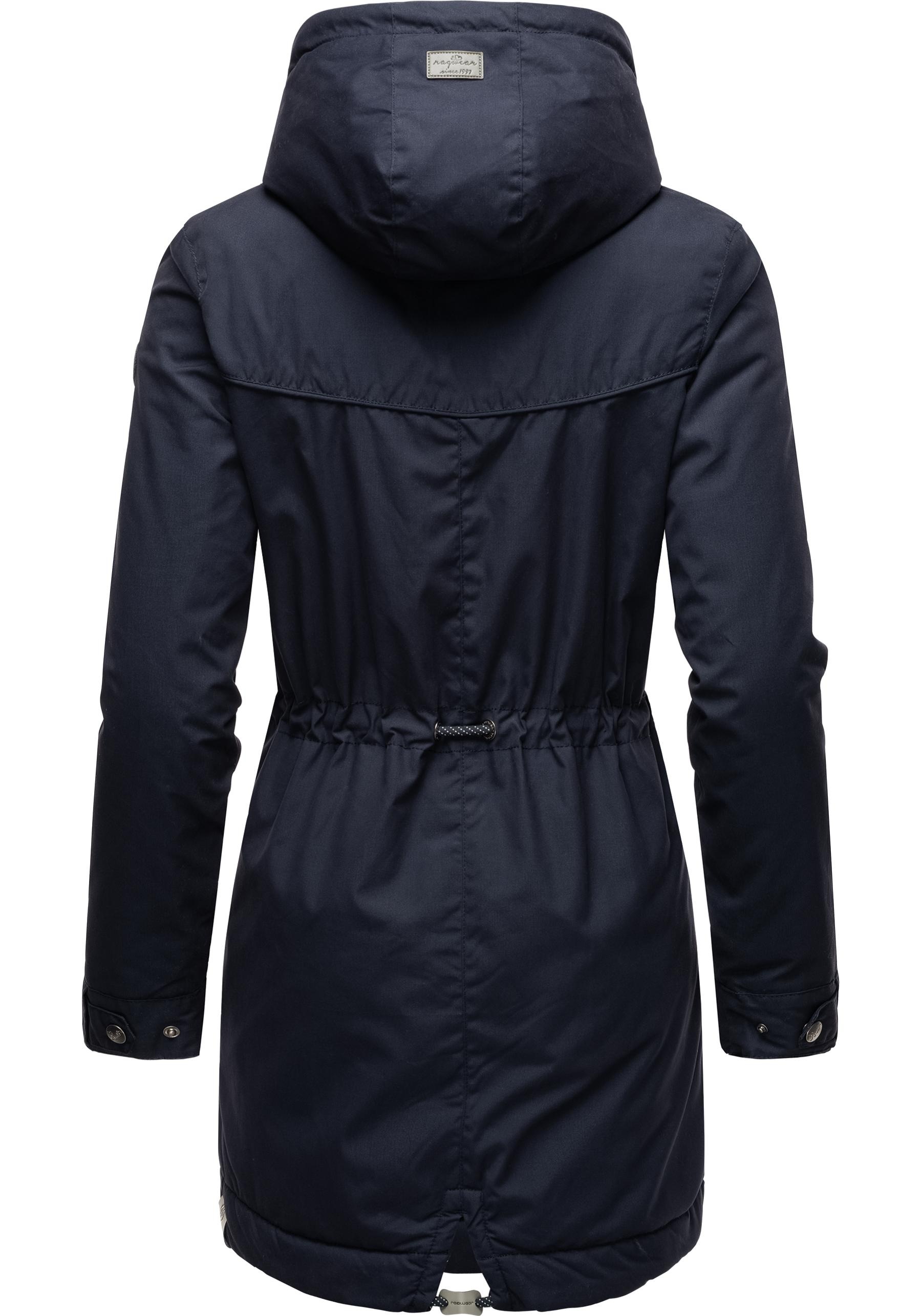 Ragwear Winterjacke »YM-Canny«, mit Kapuze, stylischer Damen Kurzmantel Parka mit Kapuze