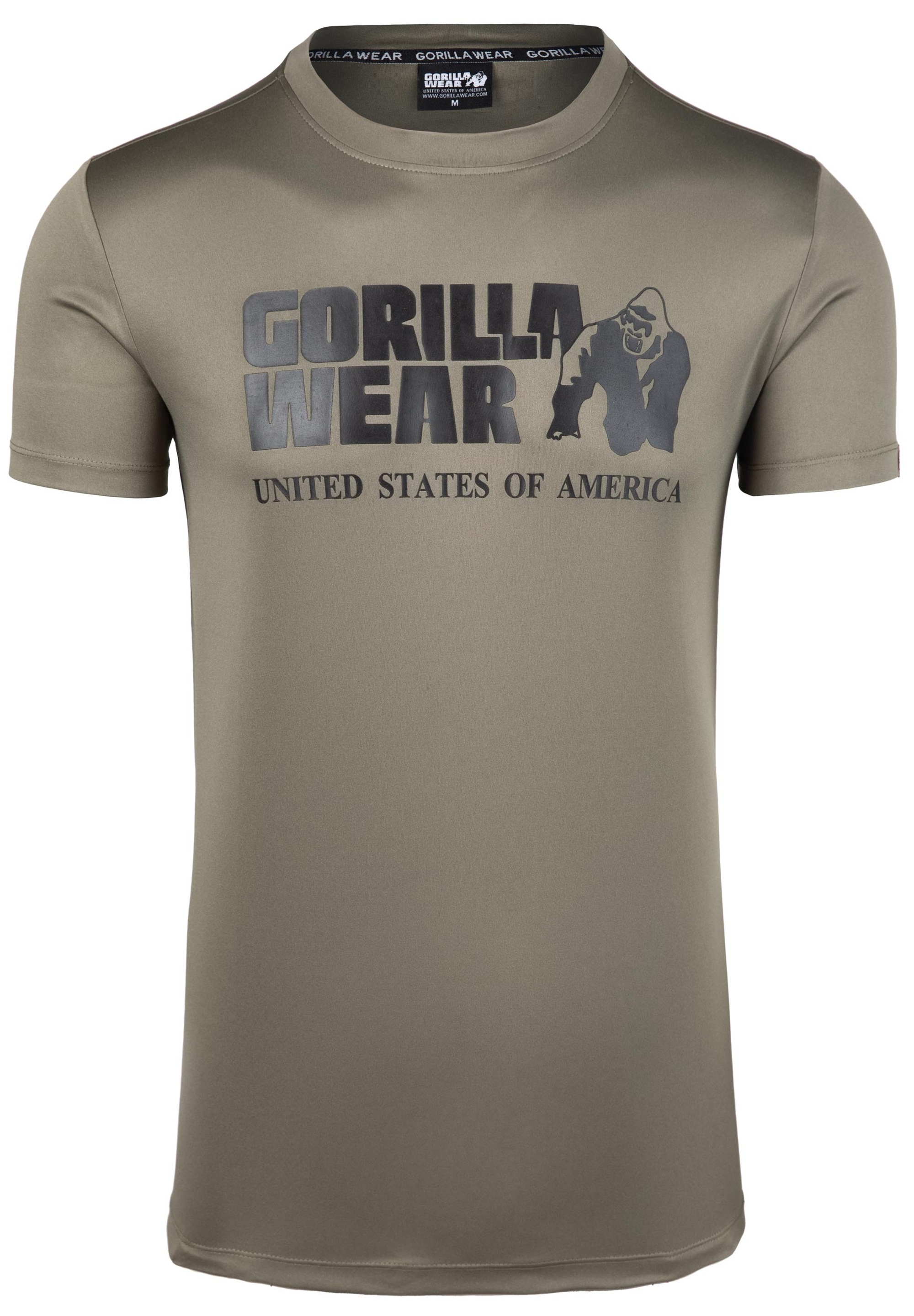 Gorilla Wear Funktionsshirt mit großem Markenprint auf der Front