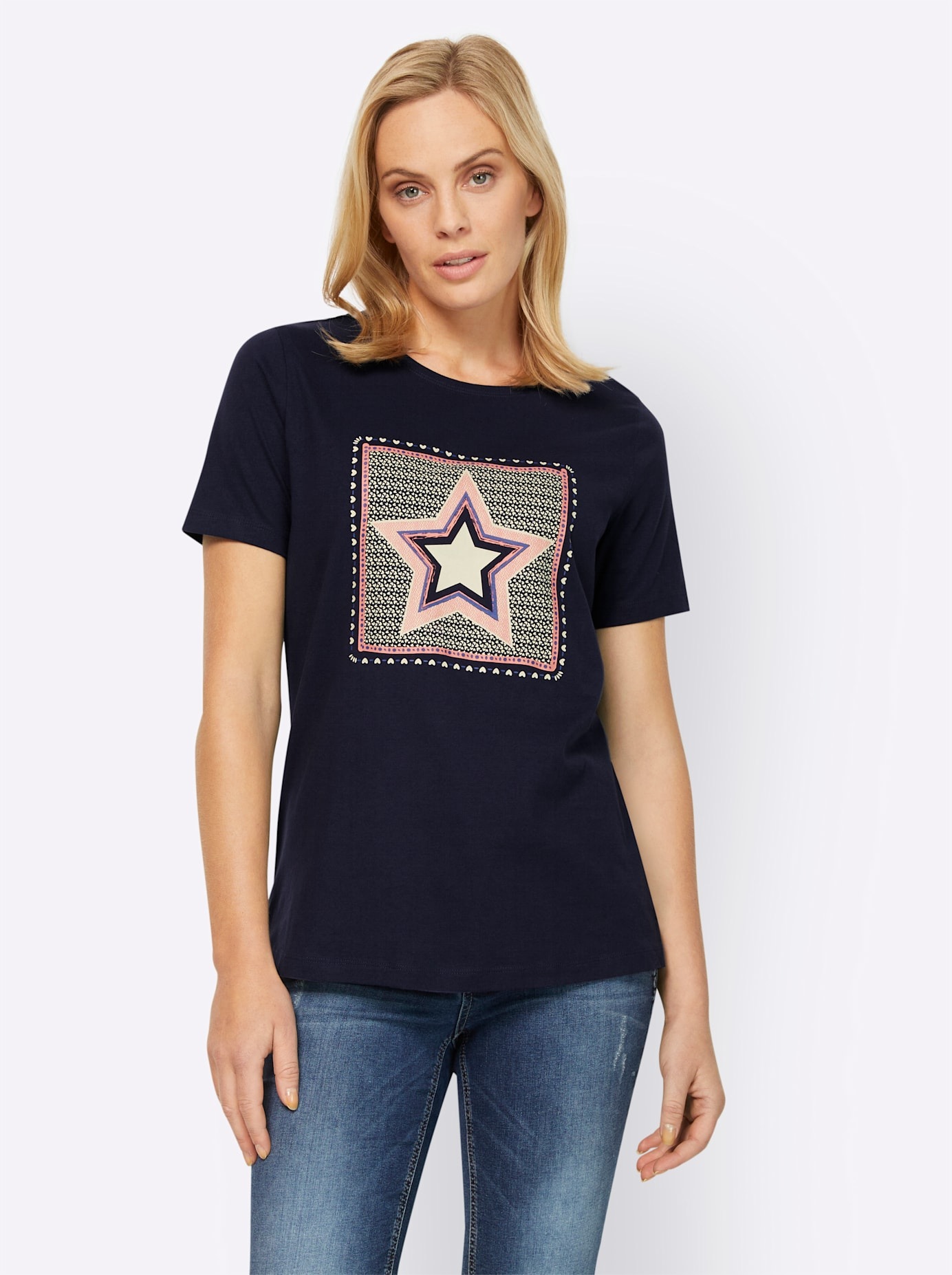 LINEA TESINI by heine T-Shirt "T-Shirt", (1 tlg.) günstig online kaufen