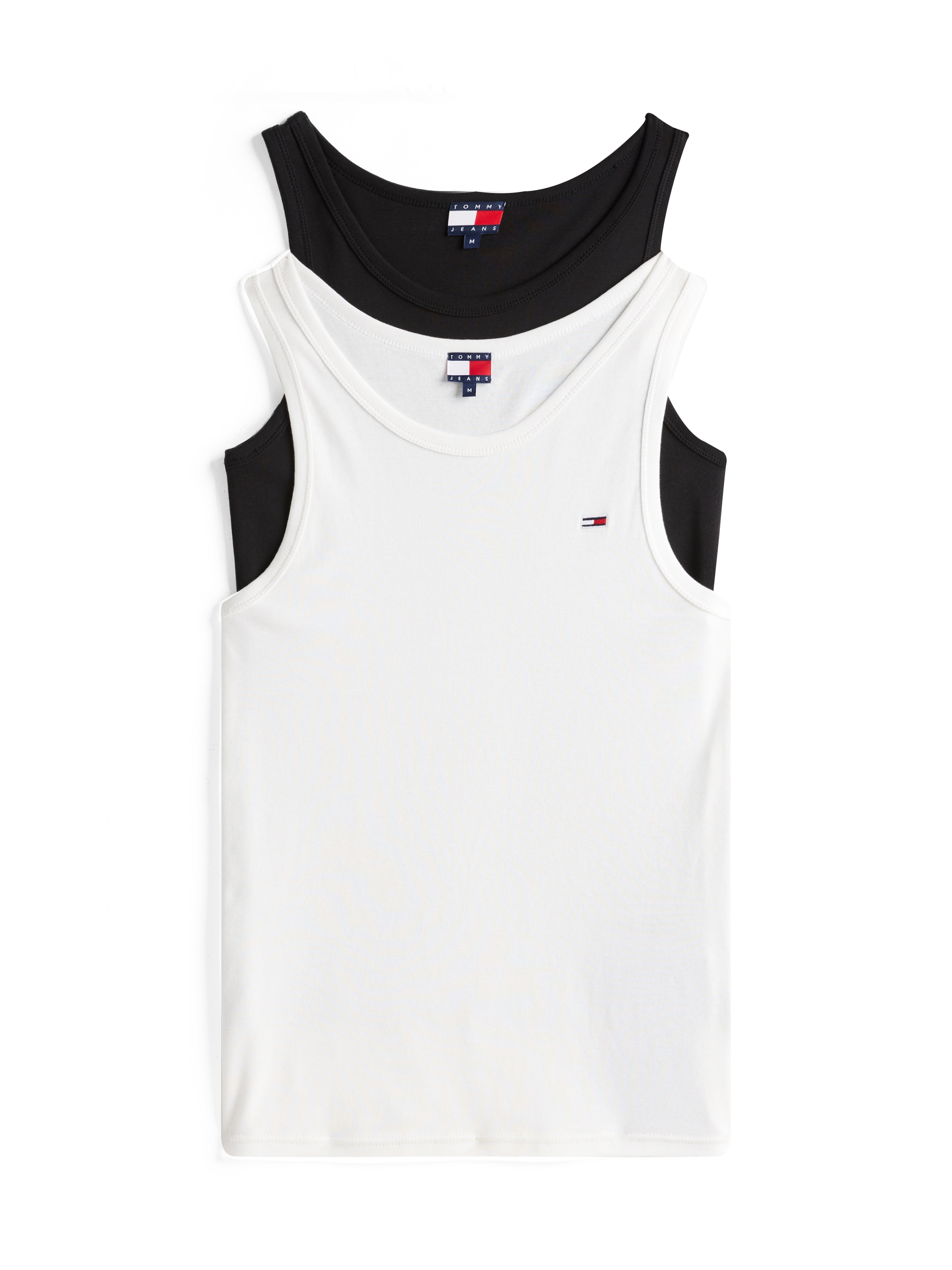Tommy Jeans Tanktop "TJM XSLIM 2PCK RIB TANK EXT" Packung, 2er, 2 Stk. mit günstig online kaufen