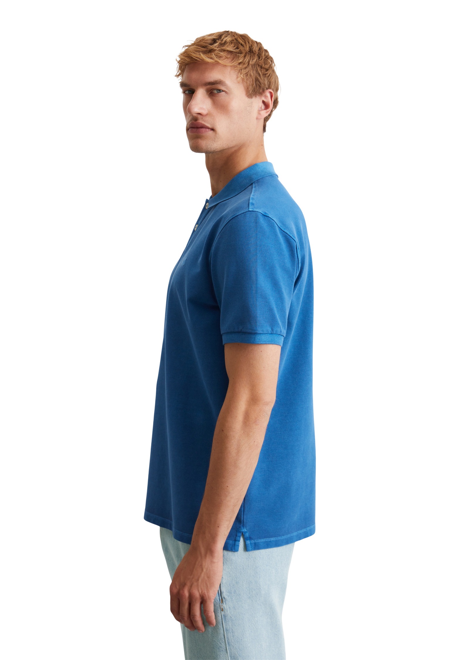 Marc OPolo Poloshirt "aus Bio-Baumwolle" günstig online kaufen