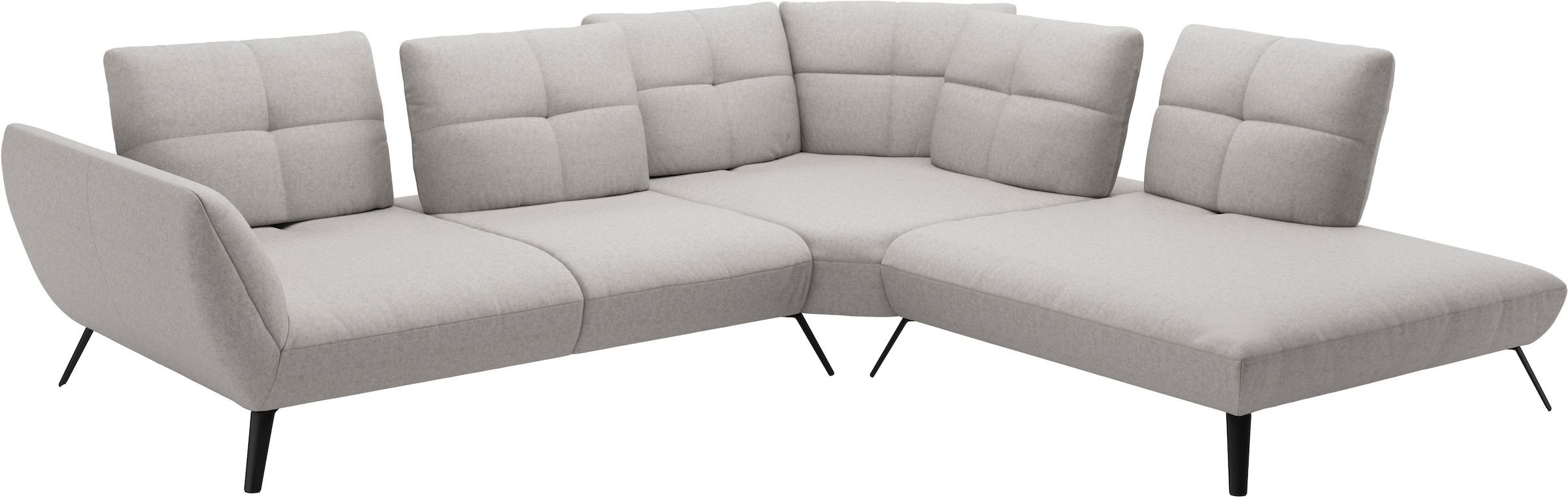 Places of Style Ecksofa »Mikado L-Form«, inkl. Sitztiefenverstellung und Armteilverstellung