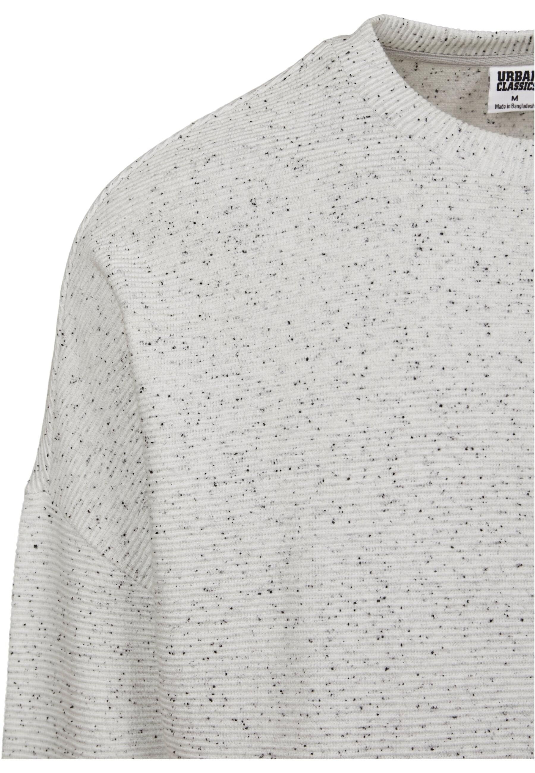 URBAN CLASSICS Rundhalspullover »Urban Classics Herren Cut On Sleeve Naps Interlock Crew«, (1 tlg.)
