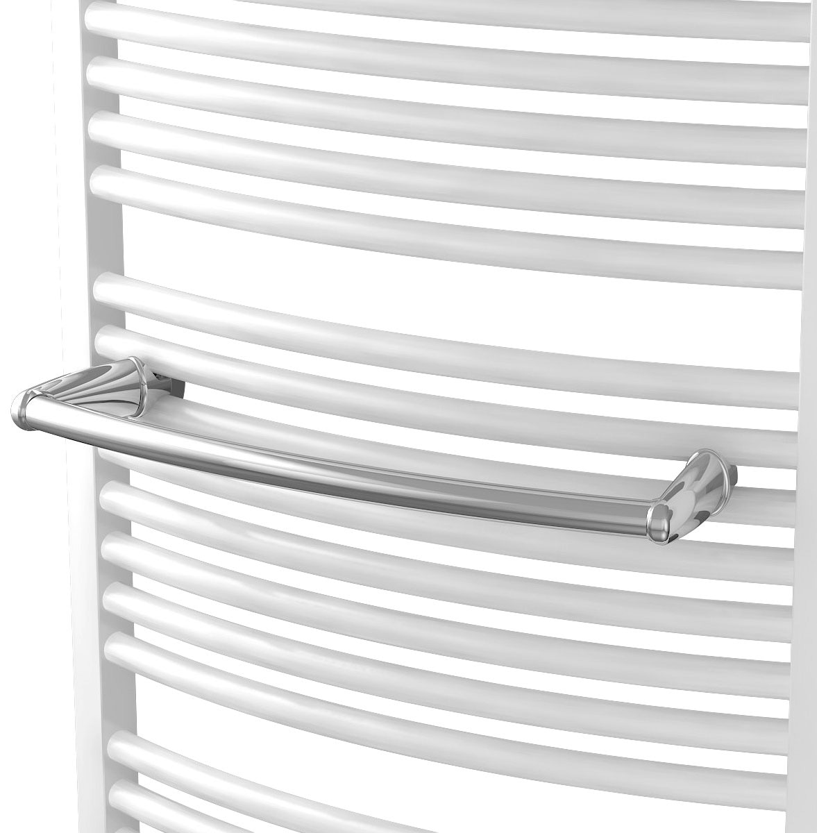 Ximax Handtuchstange "Design gebogen für Badheizkörper", Design gebogen für Badheizkörper, 460 mm, Chrom