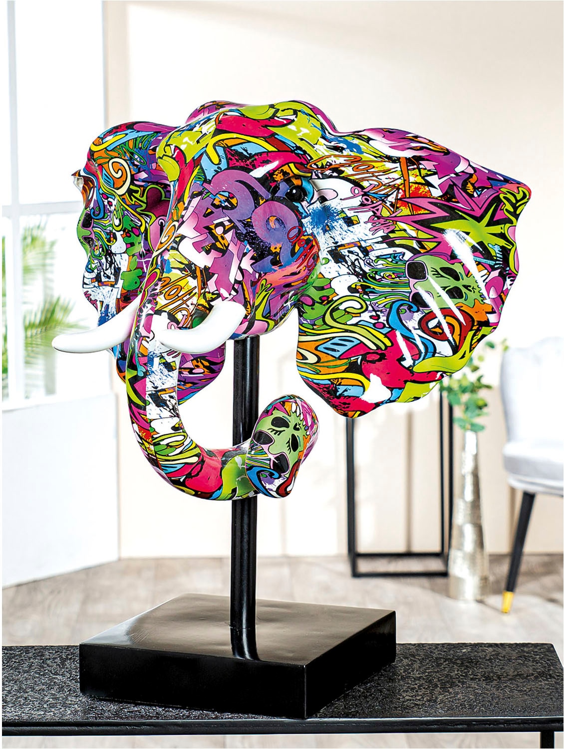 Casablanca by Gilde Tierfigur »Elefant Street Art stehend«