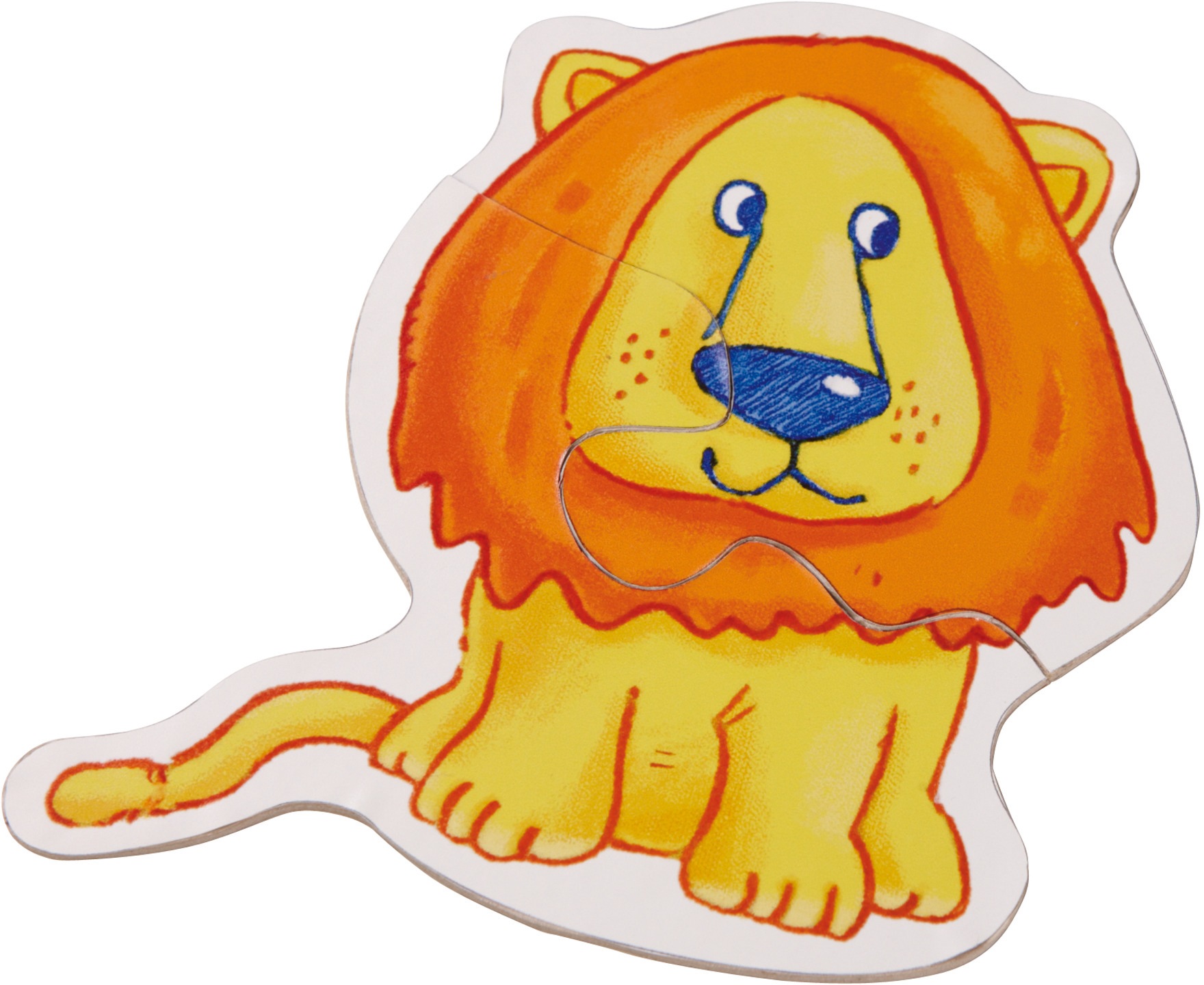 Haba Konturenpuzzle »6 erste Puzzles, Zoo«, Made in Europe