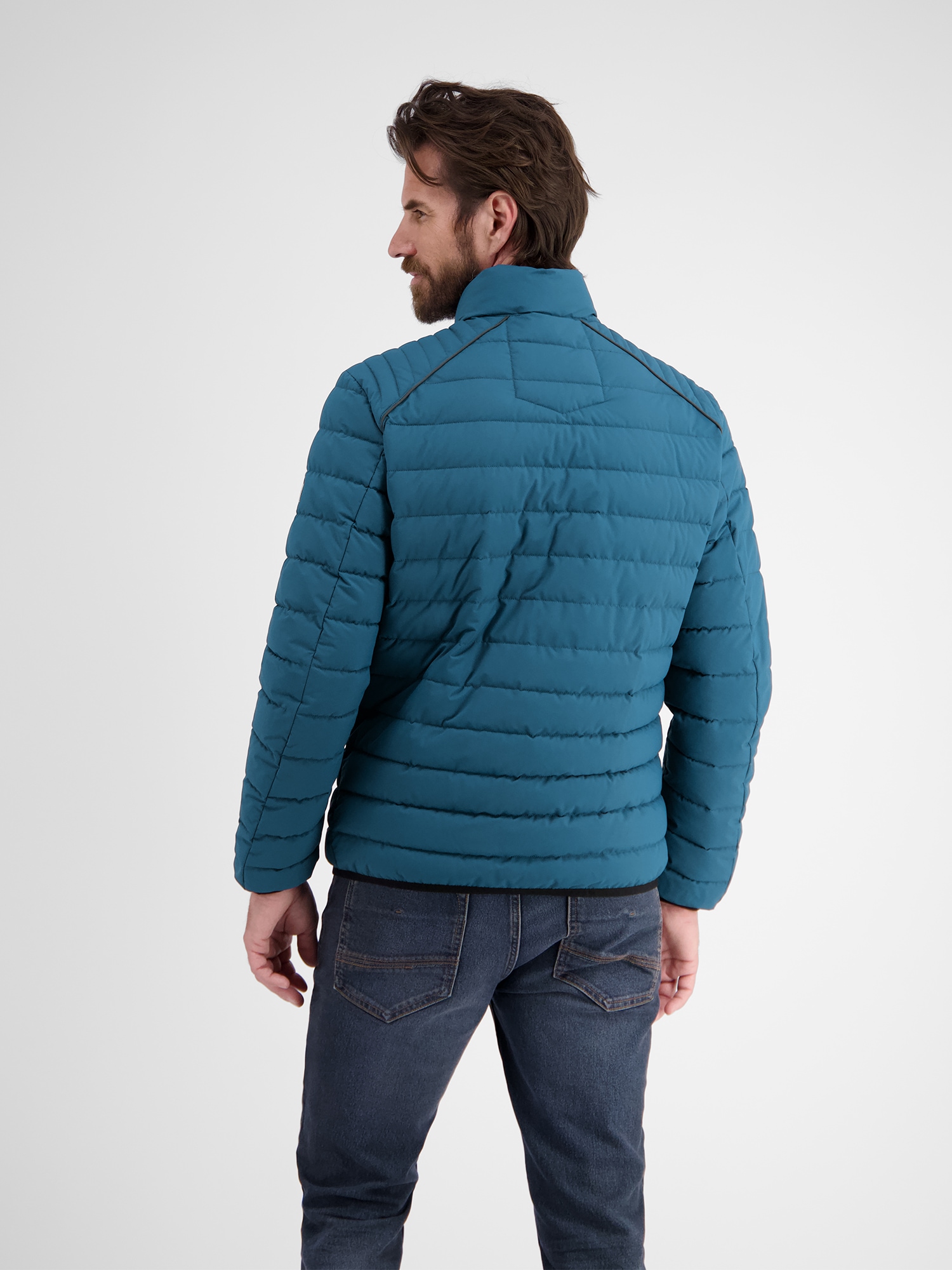 LERROS Steppjacke »LERROS Leichte Herren Funktions-Steppjacke«, ohne Kapuze, Wasser_Wind