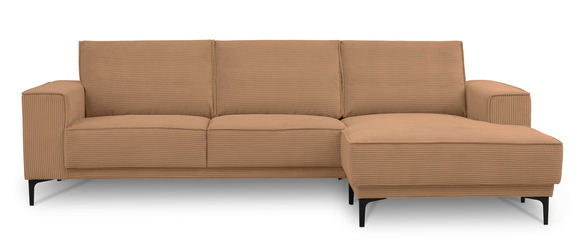 OTTO home Ecksofa "Polsterecke Oland, Struktur, Flachgewebe, Luxus-Microfas günstig online kaufen