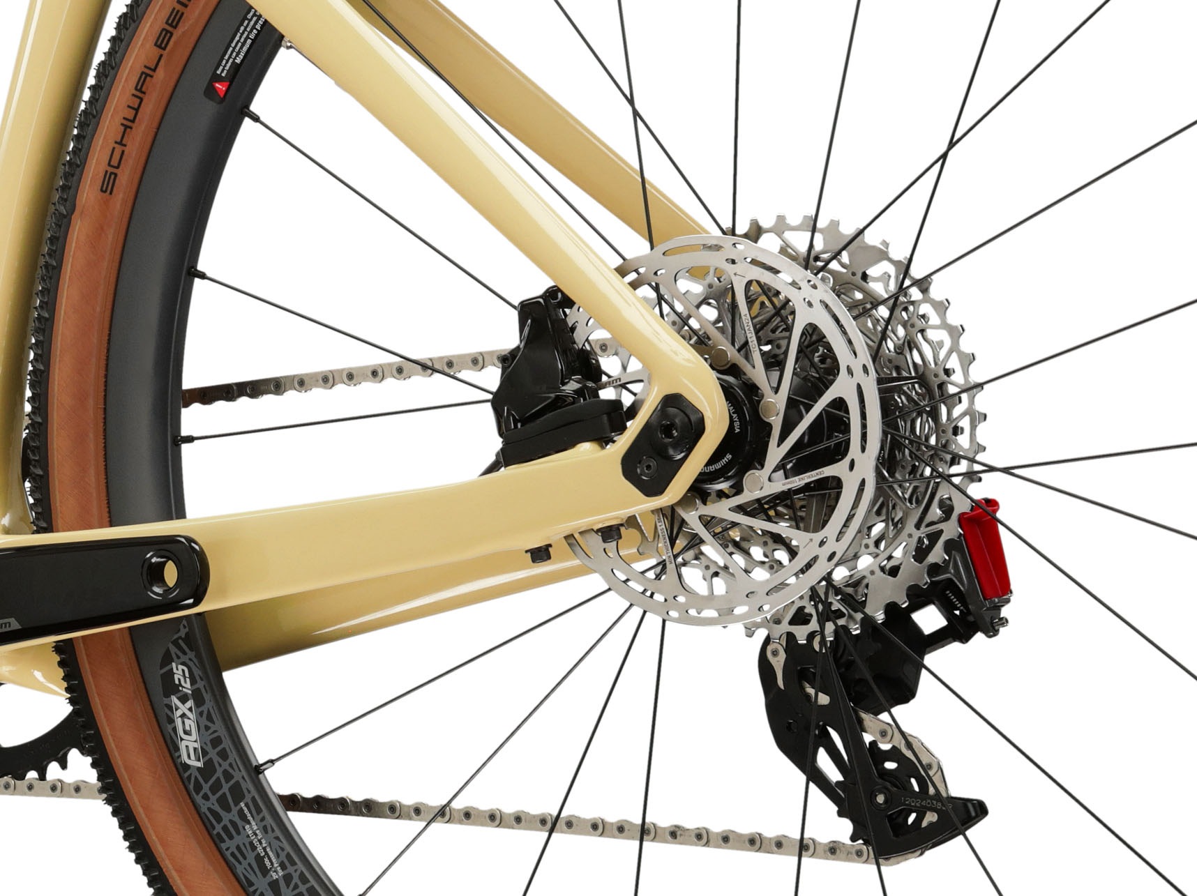Kross Gravelbike »KROSS Gravelbike Esker RS 3.0 28" braun«, 12 Gang, SRAM, RIVAL XPLR AXS Schaltwerk, Kettenschaltung