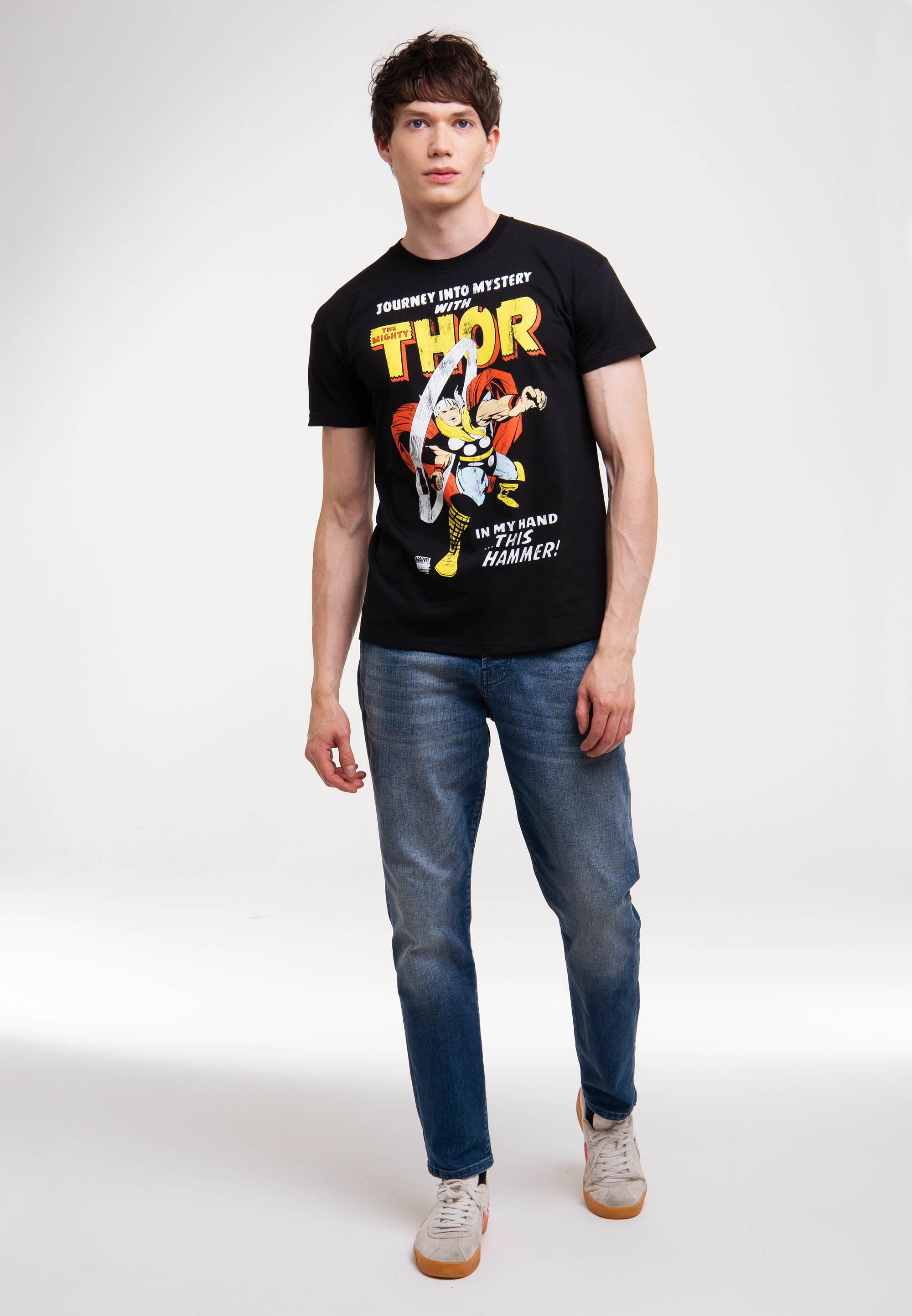 LOGOSHIRT T-Shirt "Marvel Comics - Thor, Journey", mit lizenziertem Print günstig online kaufen