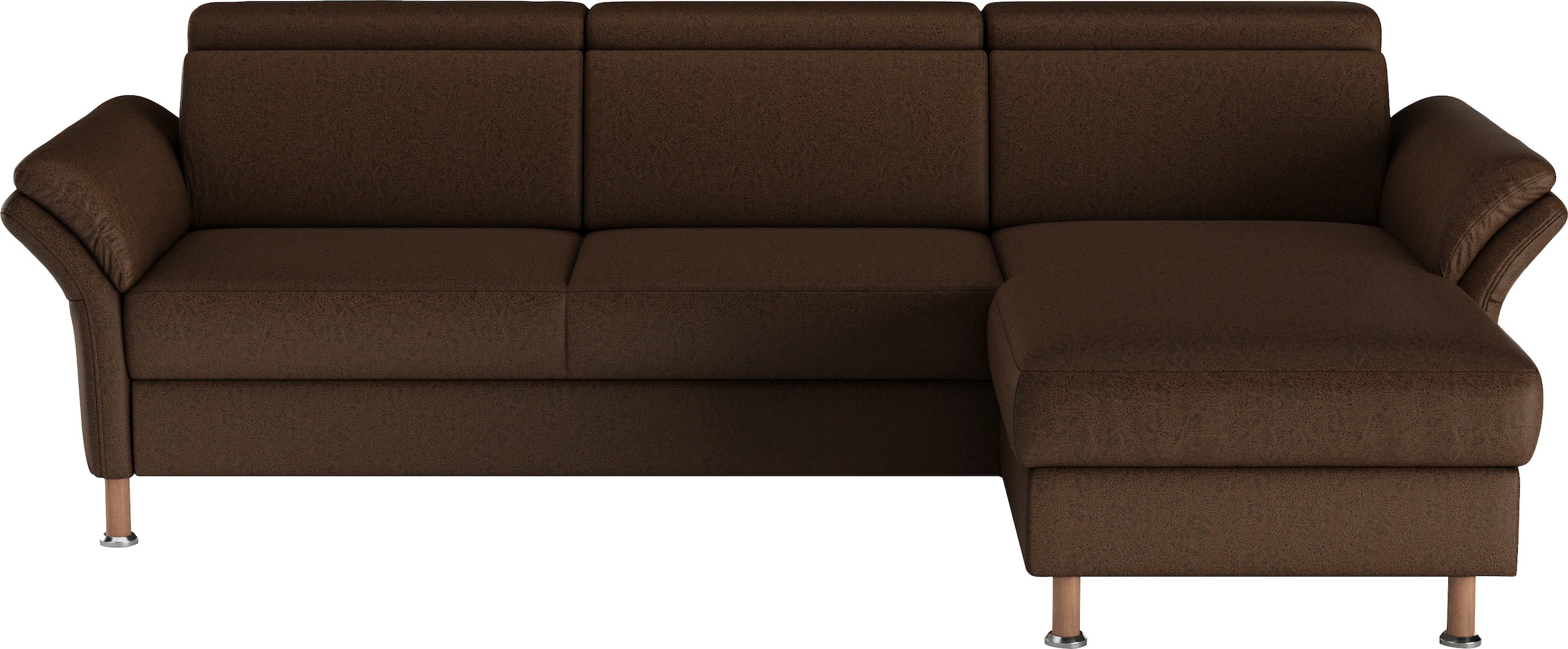 OTTO home Ecksofa "Calypso L-Form" mit motorischen Funktionen im Sofa und Recamiere