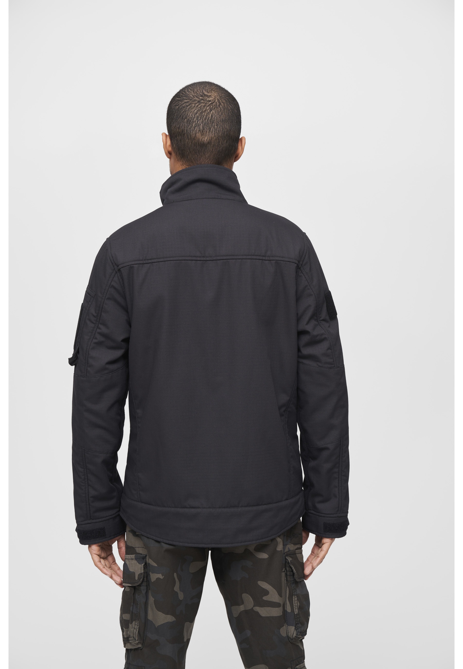 Brandit Allwetterjacke »Brandit Herren Fleecejacket Ripstop« 1 Stk. tlg. ohne Kapuze