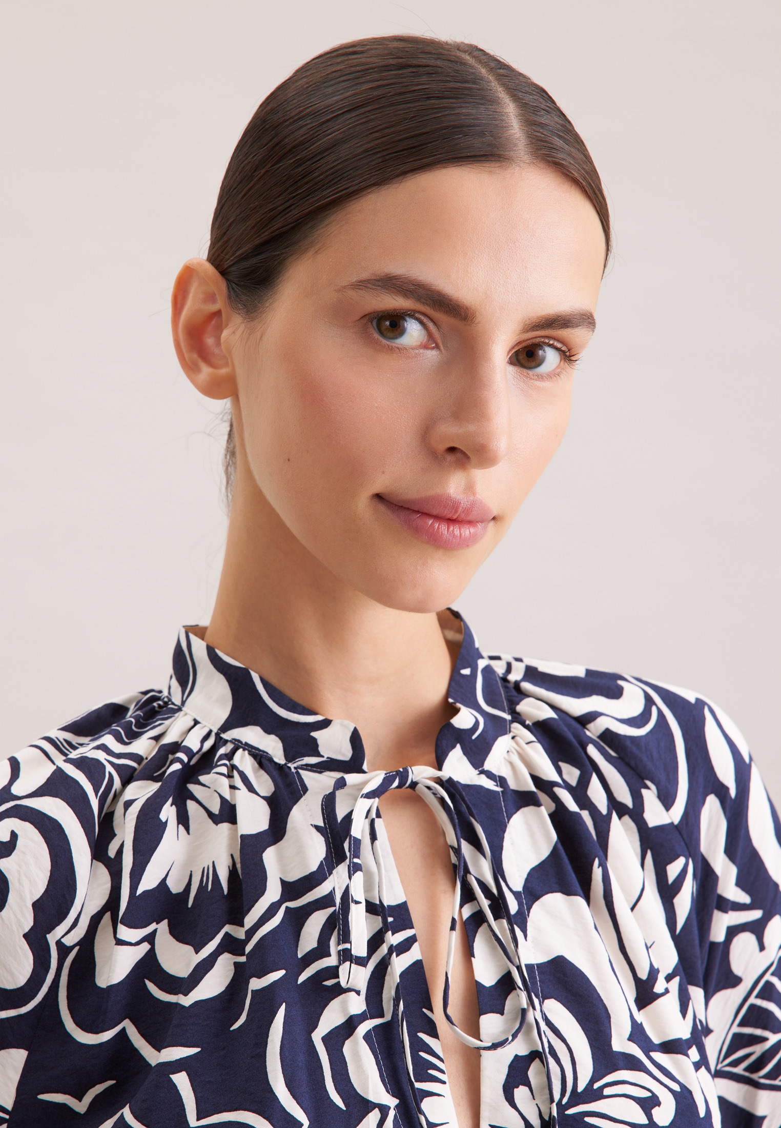 Thumbnail - seidensticker Sommerkleid 1/1 V-Neck Druck