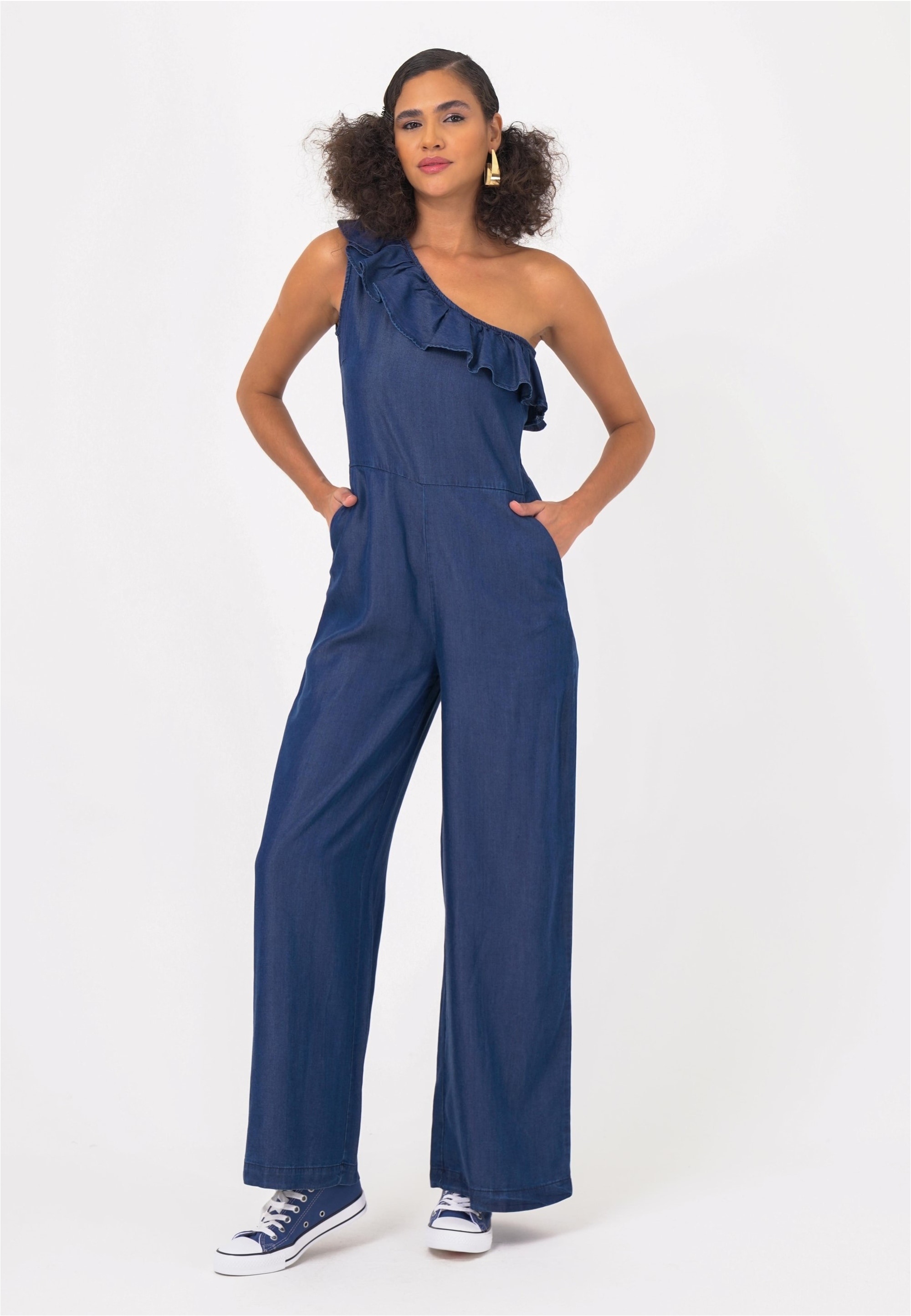 freshlions Jumpsuit "Indigo", im Denim-Style günstig online kaufen