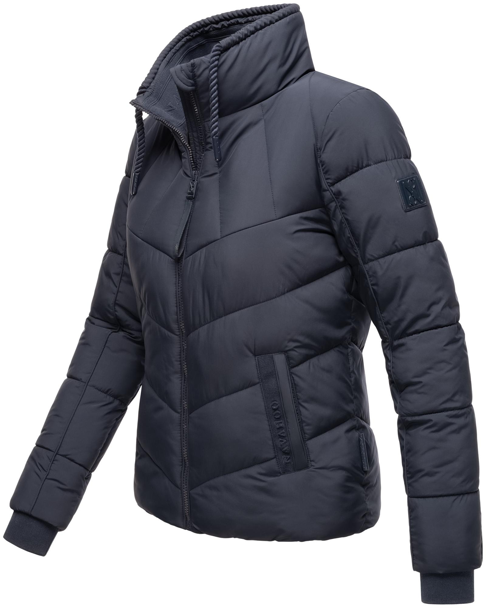 Navahoo Steppjacke »Liebesfee 14«, ohne Kapuze, gesteppte Damen Übergangsjacke mit wattiertem Stehkragen